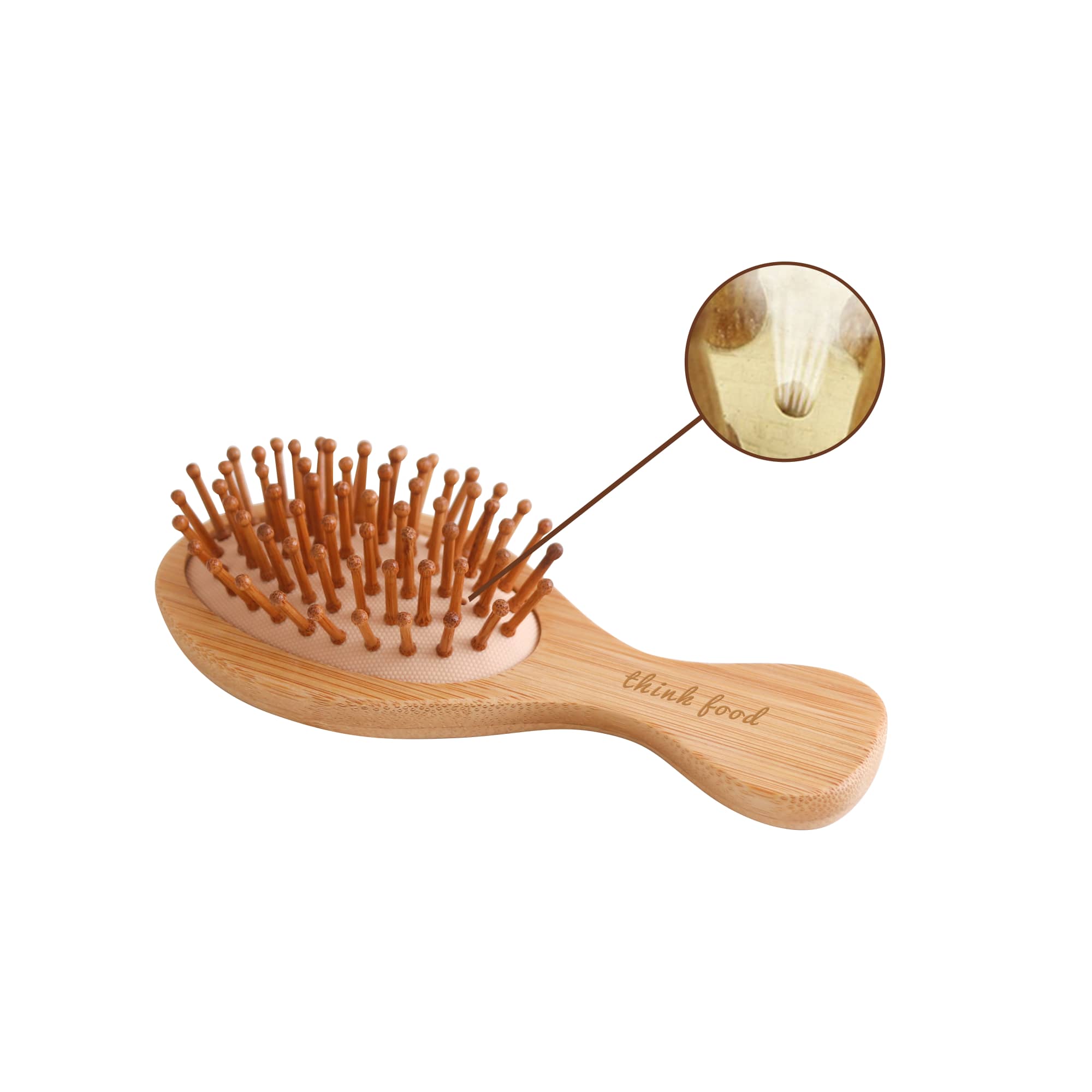 Small Bamboo Airbag Hair Brush