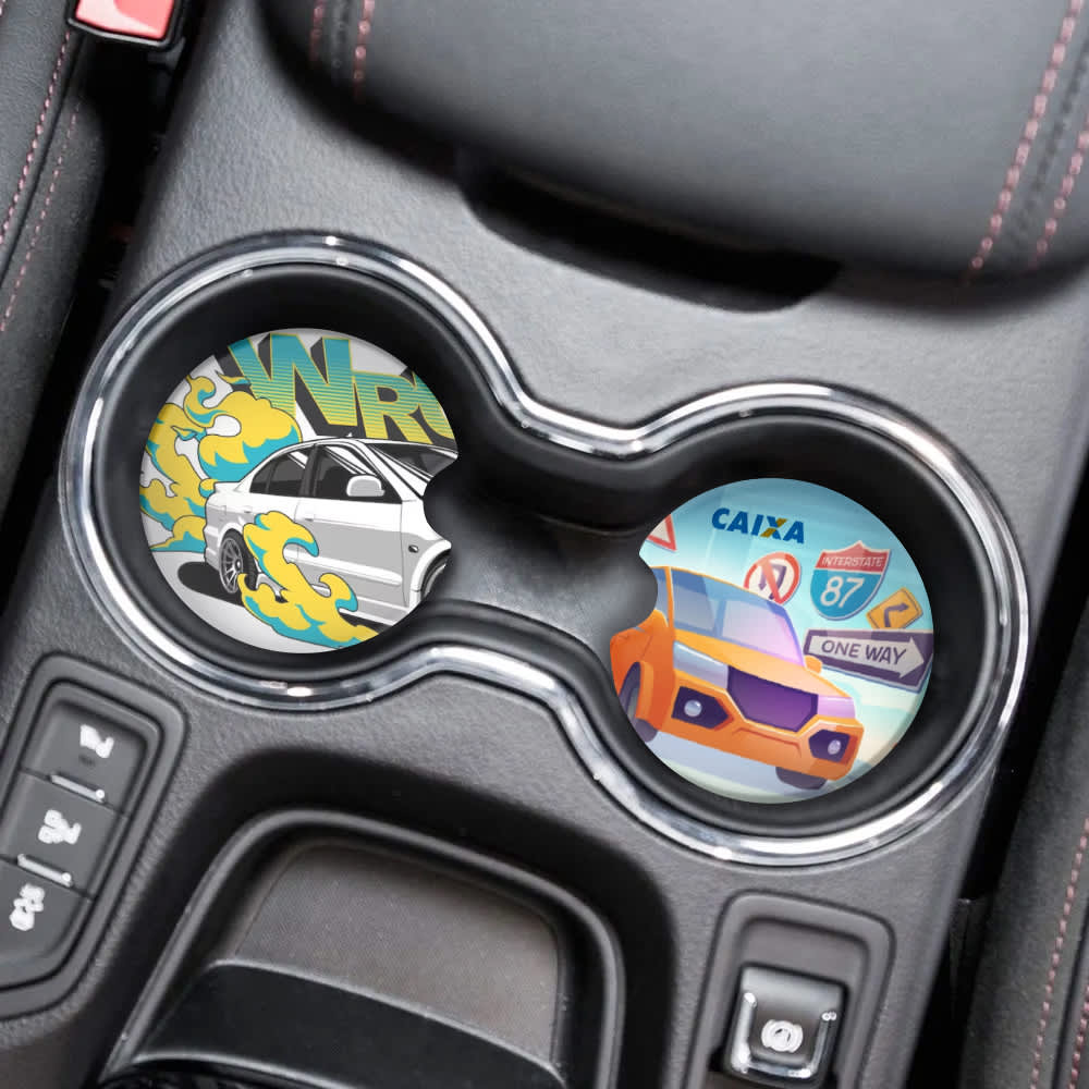 Full colour Car Coaster