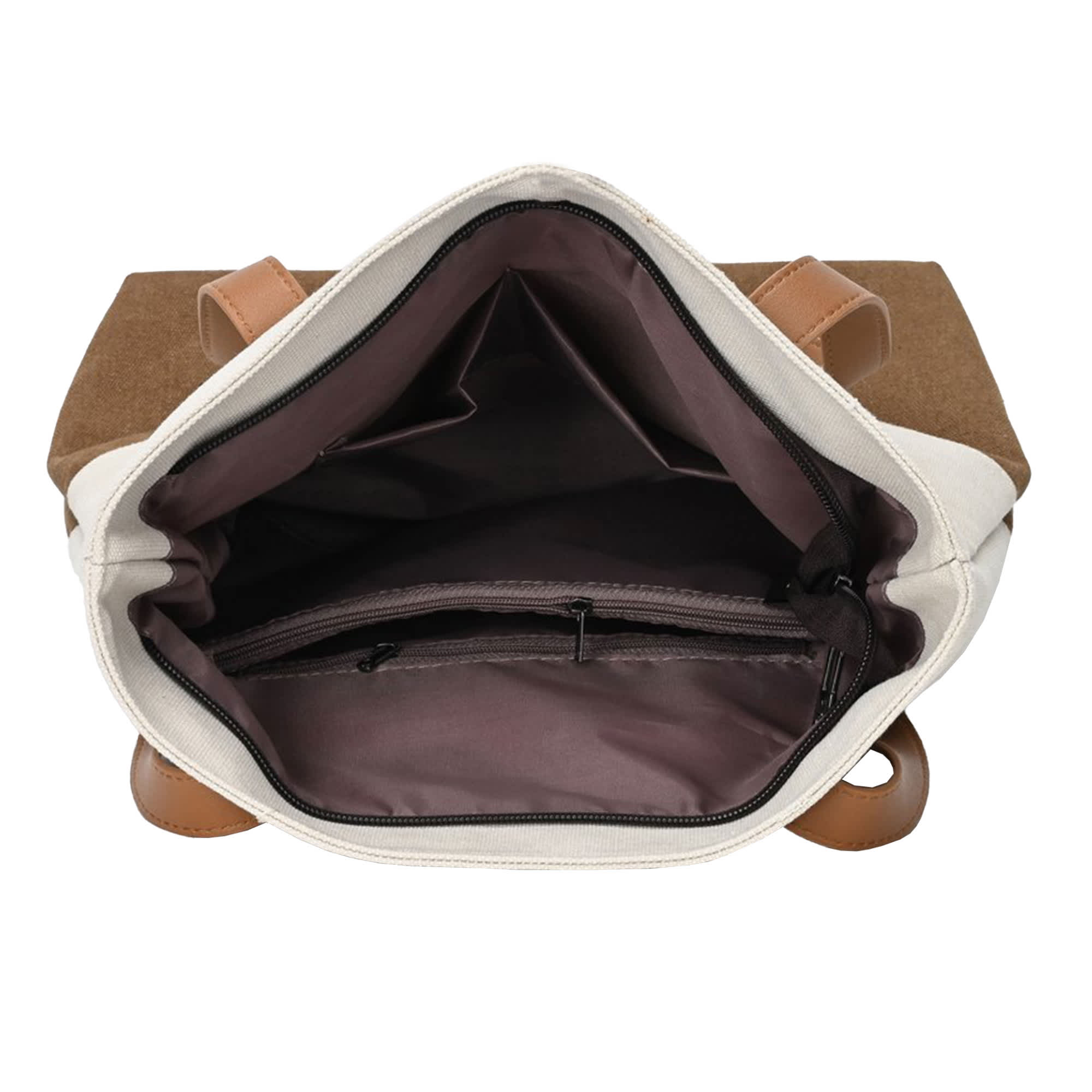 Convertible Canvas Backpack to Tote Bag