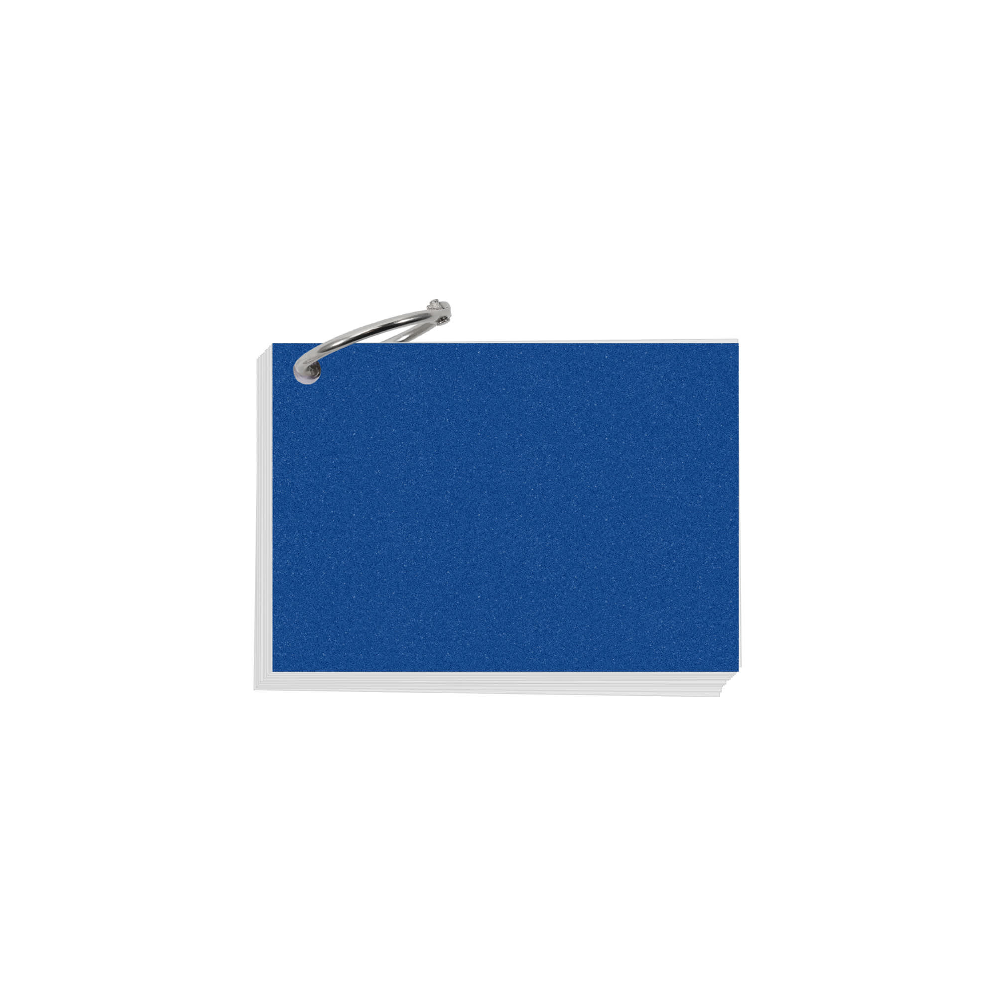 A7 Pearlescent Index Cards with Ring