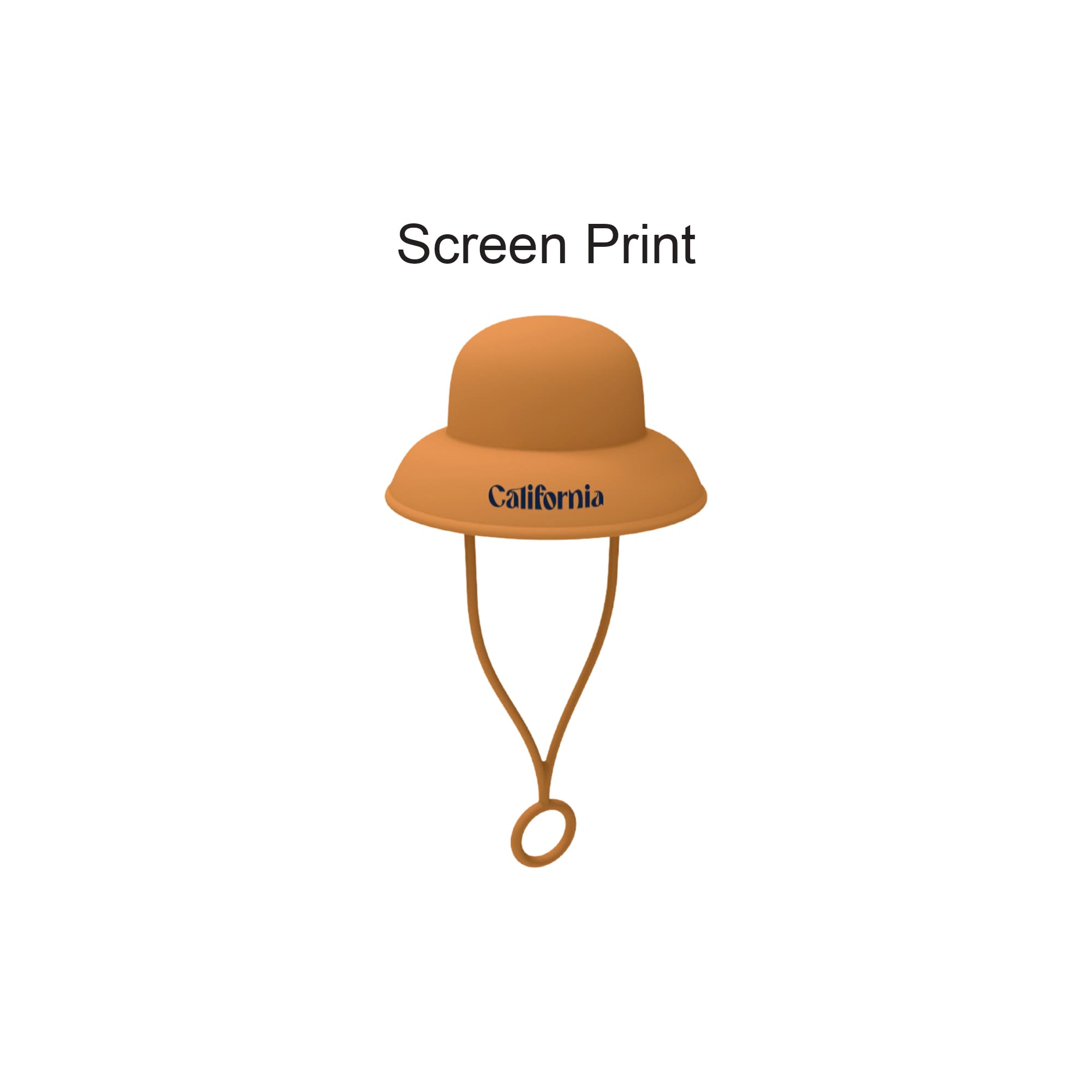 Bucket Hat Silicone Straw Cover