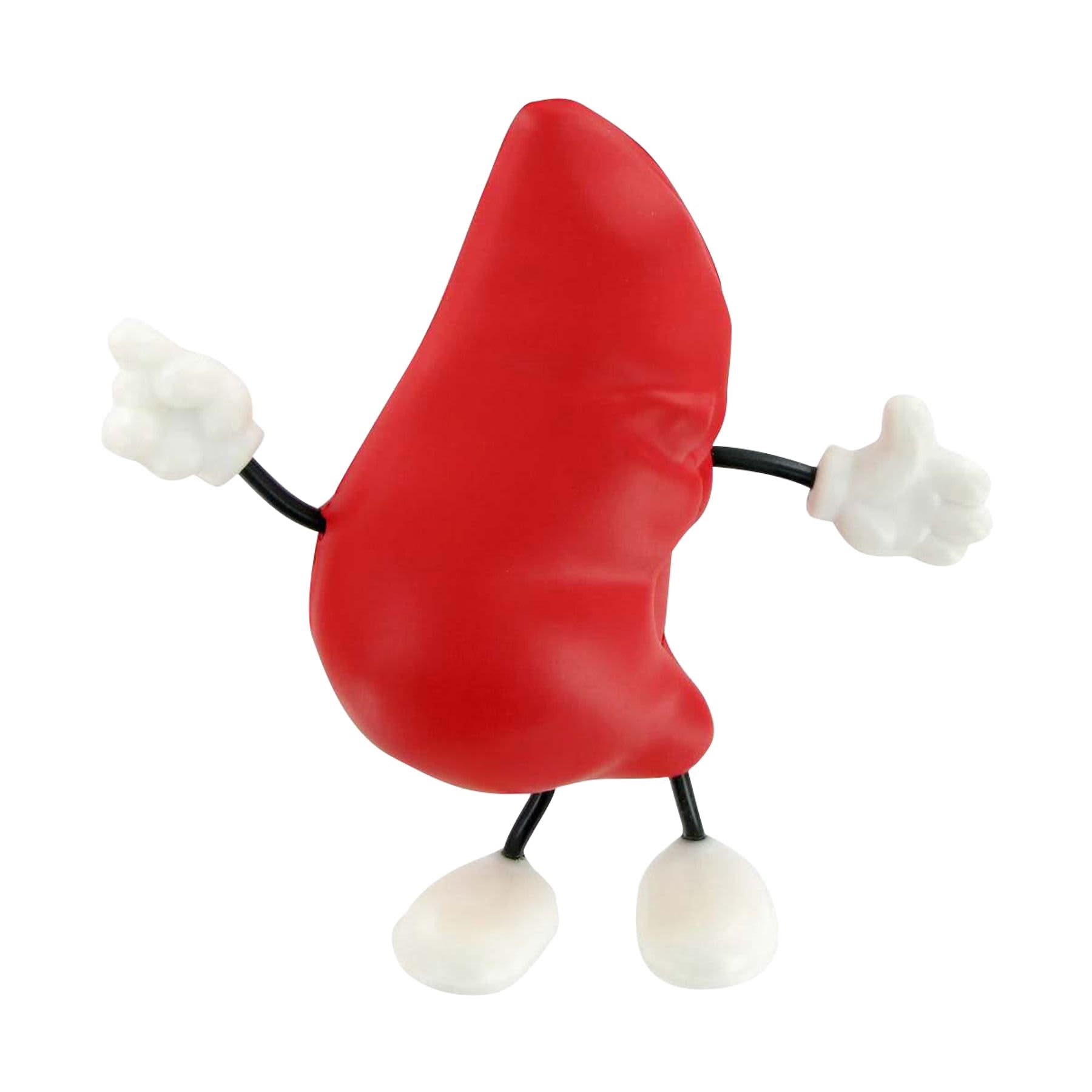 Liver with Hand And Leg Shape Stress Reliever