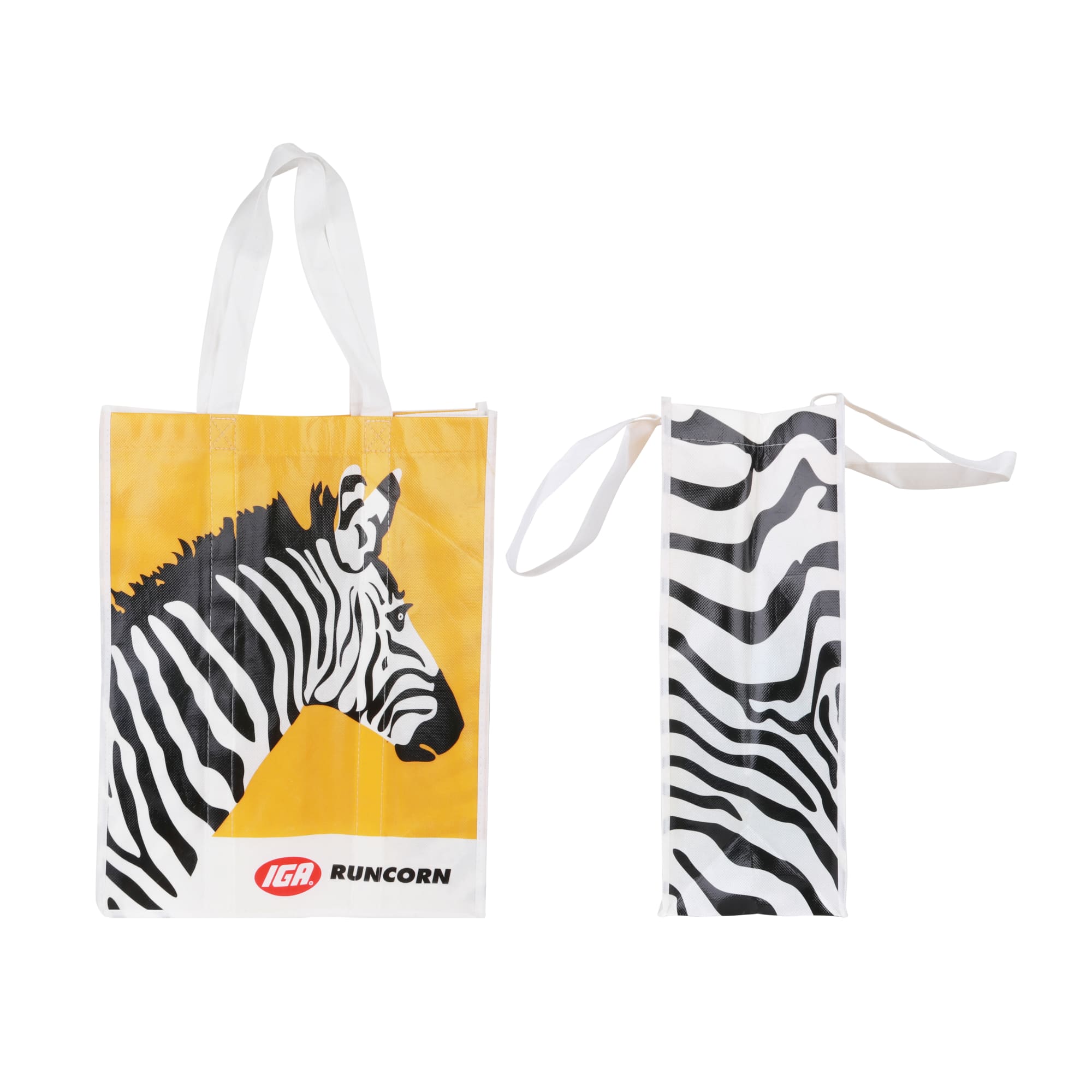 Full Colour Non Woven Bag with Large Gusset