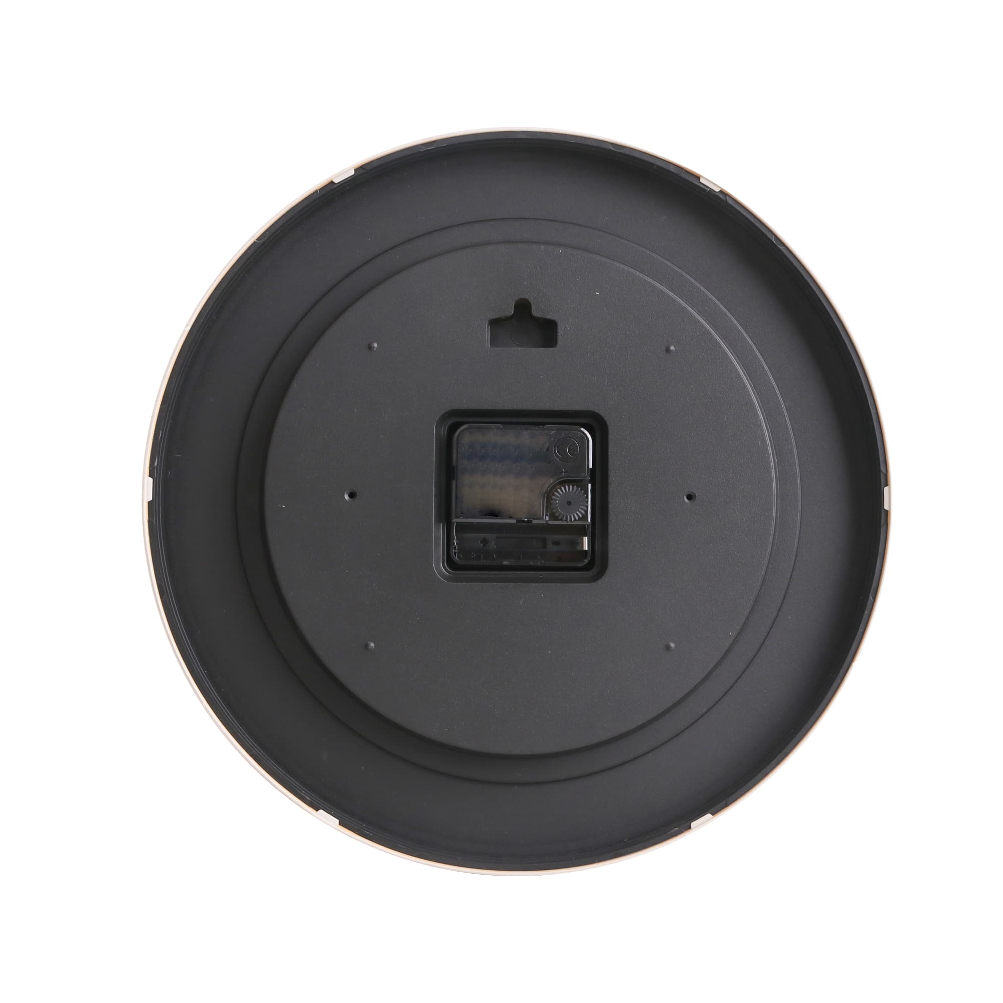 Wood Grain Round Wall Clock