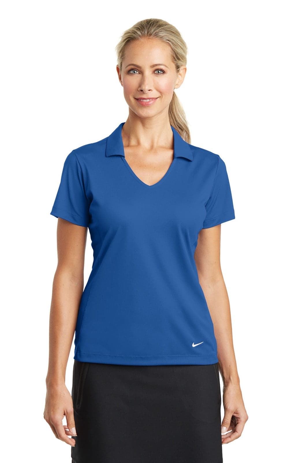 Nike Ladies Dri-FIT Vertical Mesh Polo