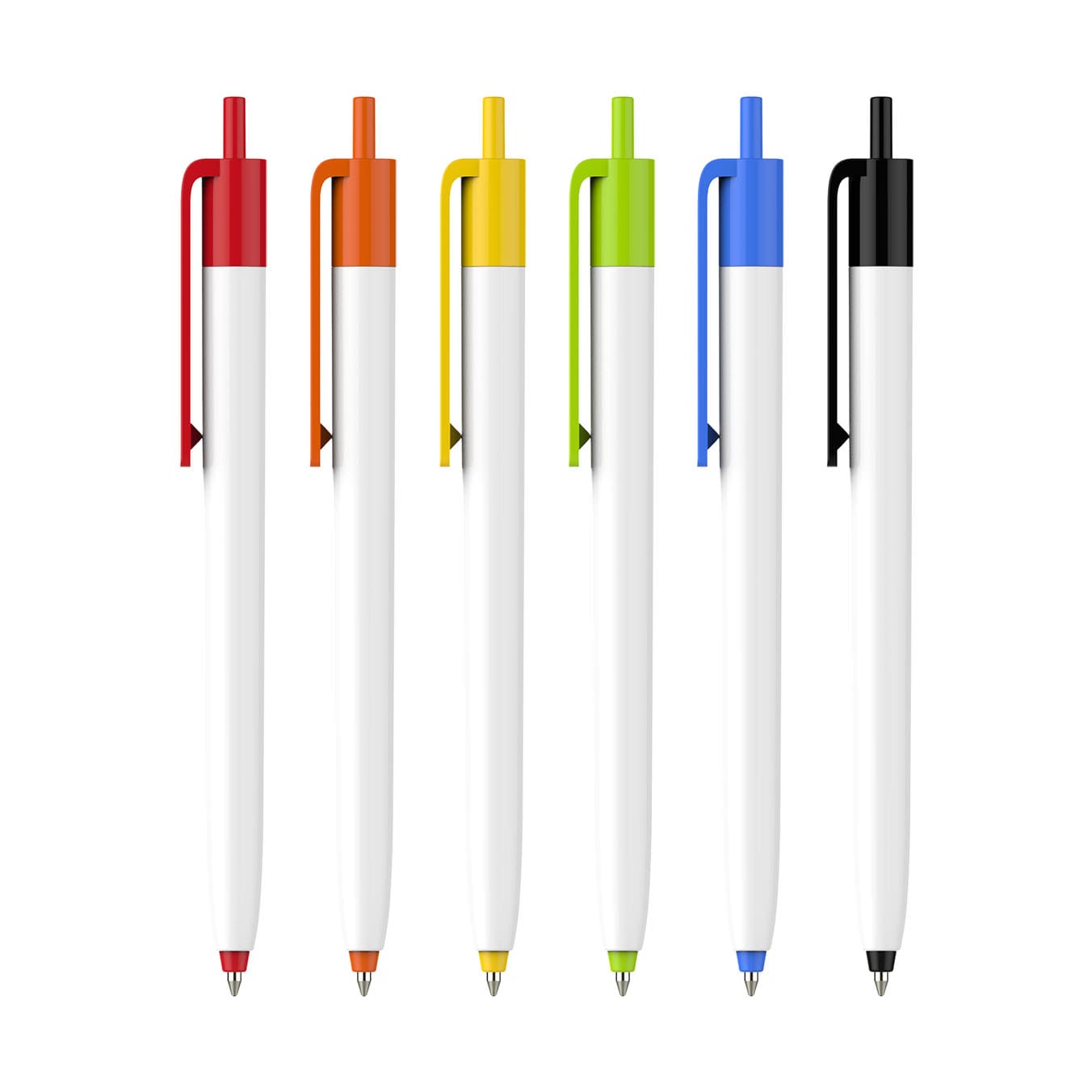 Push Button Pen - Creamy White Barrel