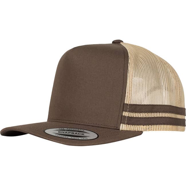 Yp Classic Striped Trucker Cap