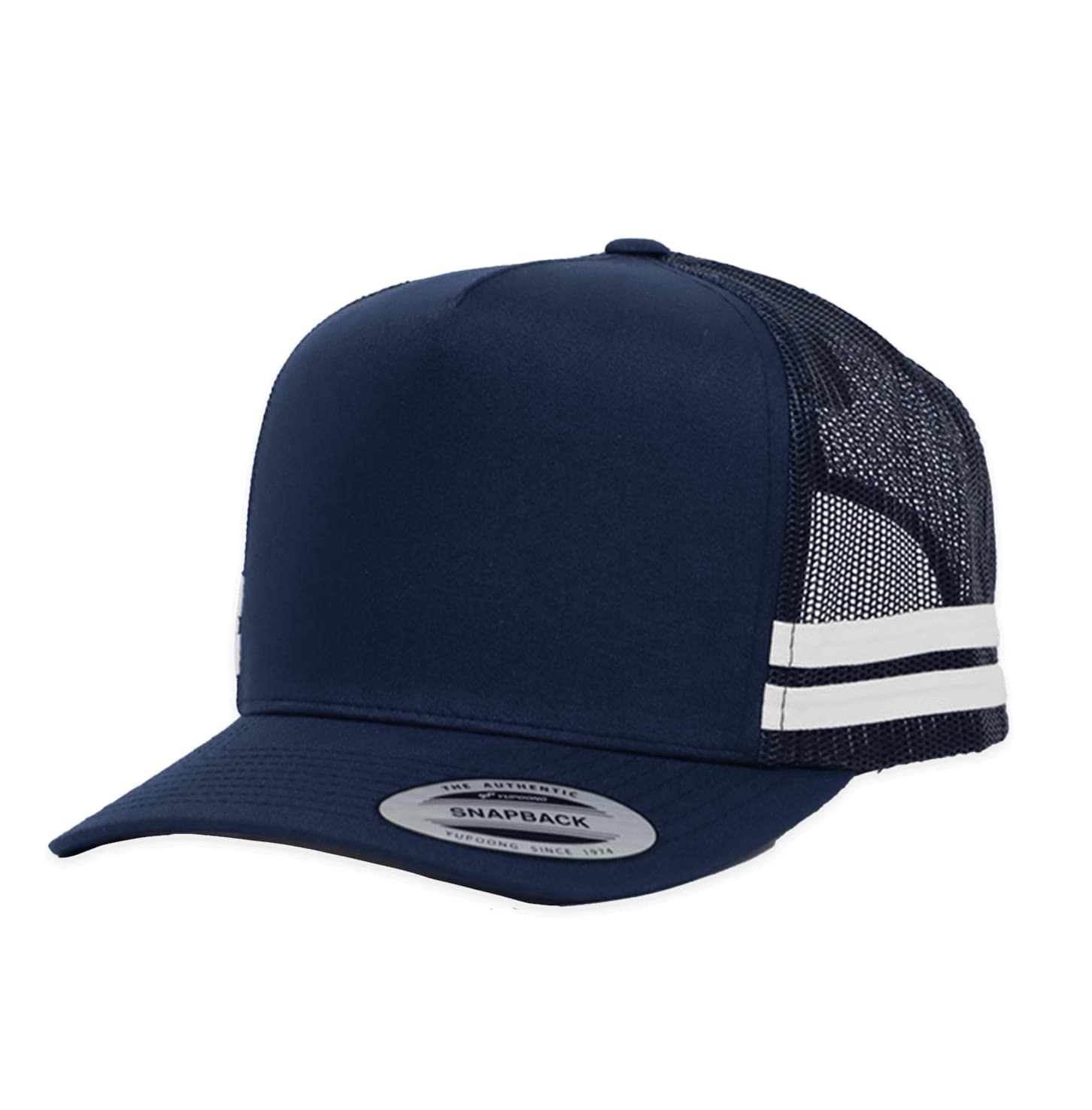 Yp Classic Striped Trucker Cap