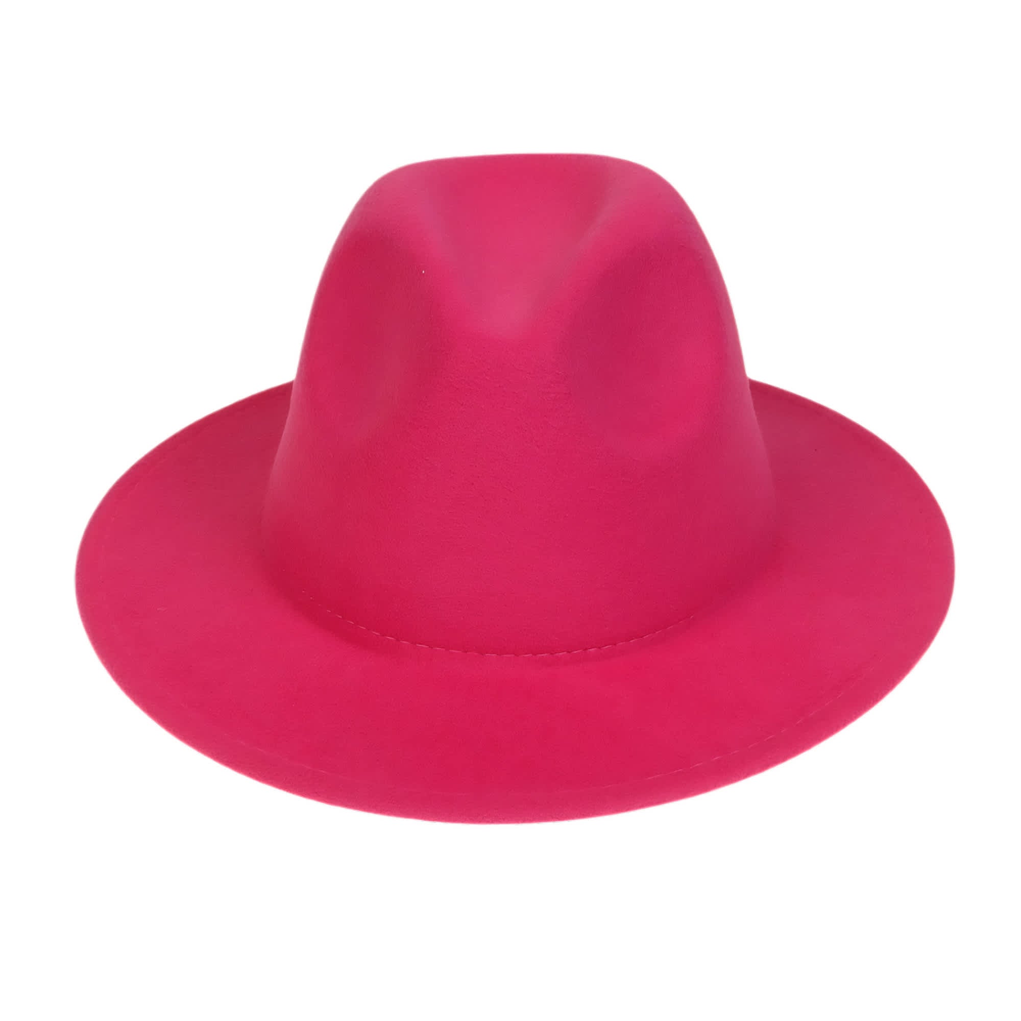 Felt Wide Brim Fedora Hat