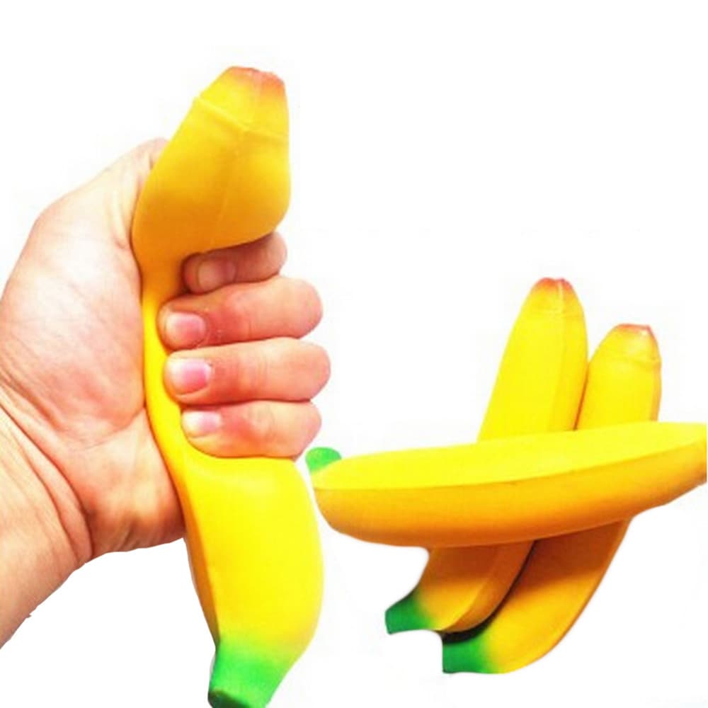 Banana Shape Stress Reliever