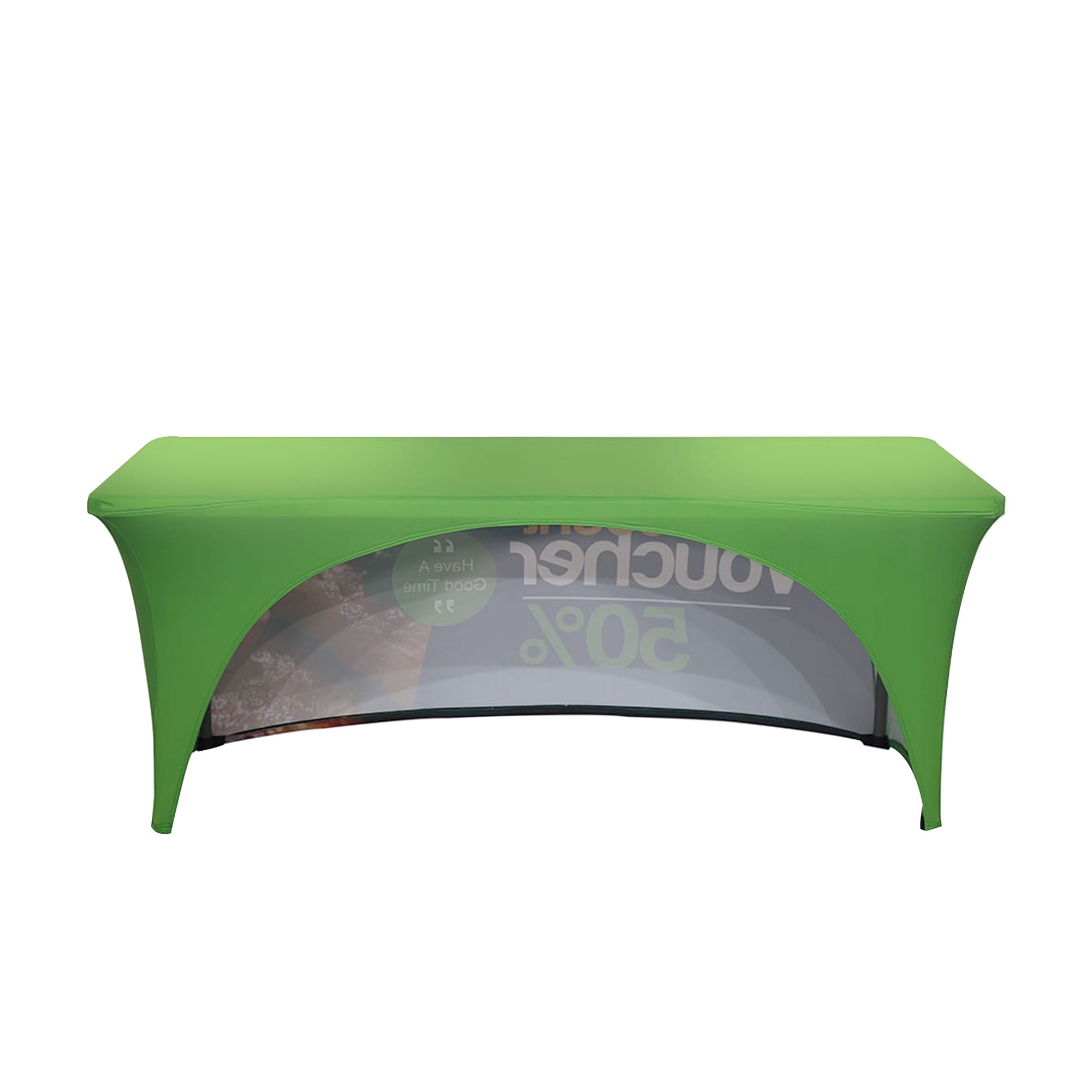 Stretch Table Covers with Open Back * 4ft