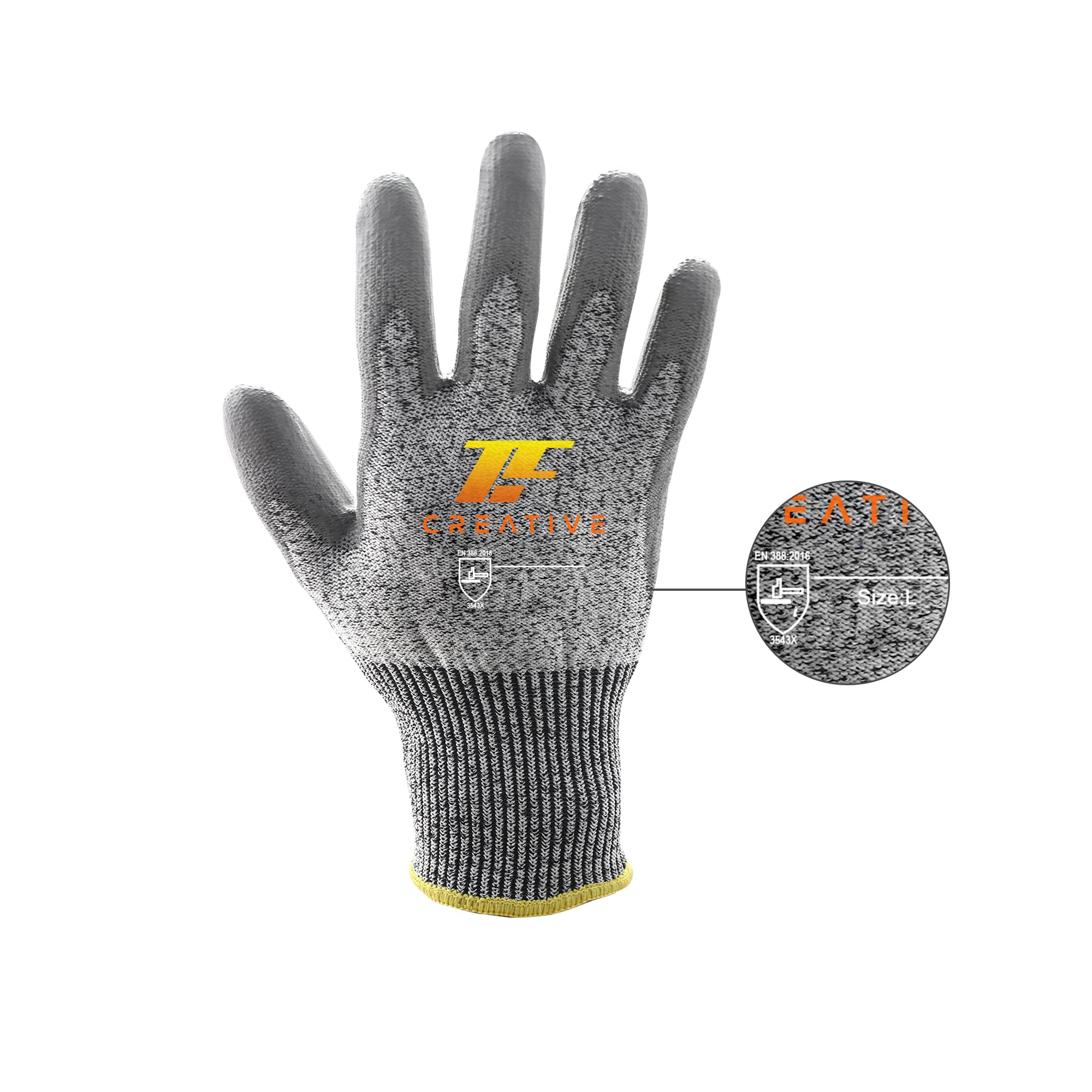 Cut Resistant PU Gloves