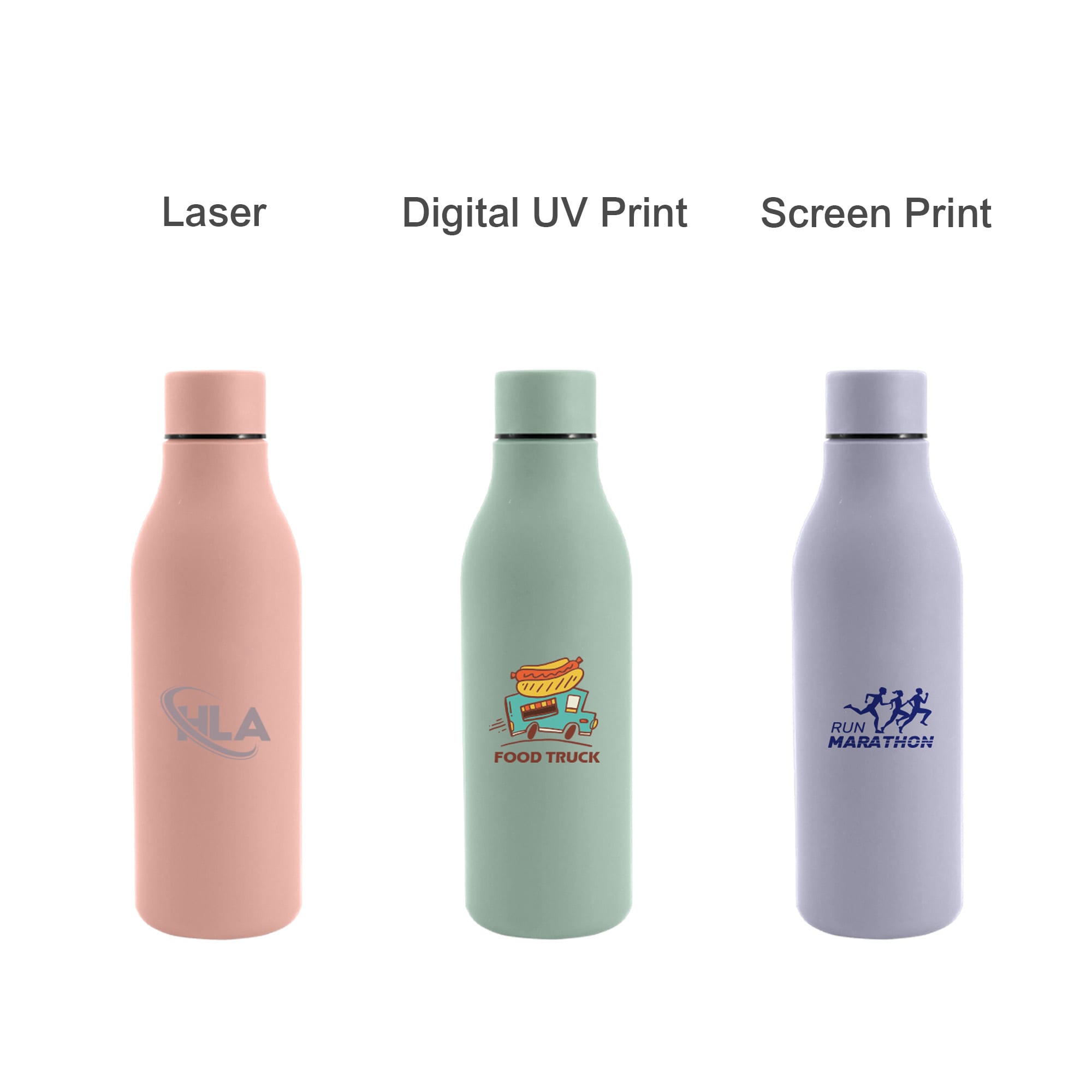 550ML Thermal Rubber Coated Drink Bottle