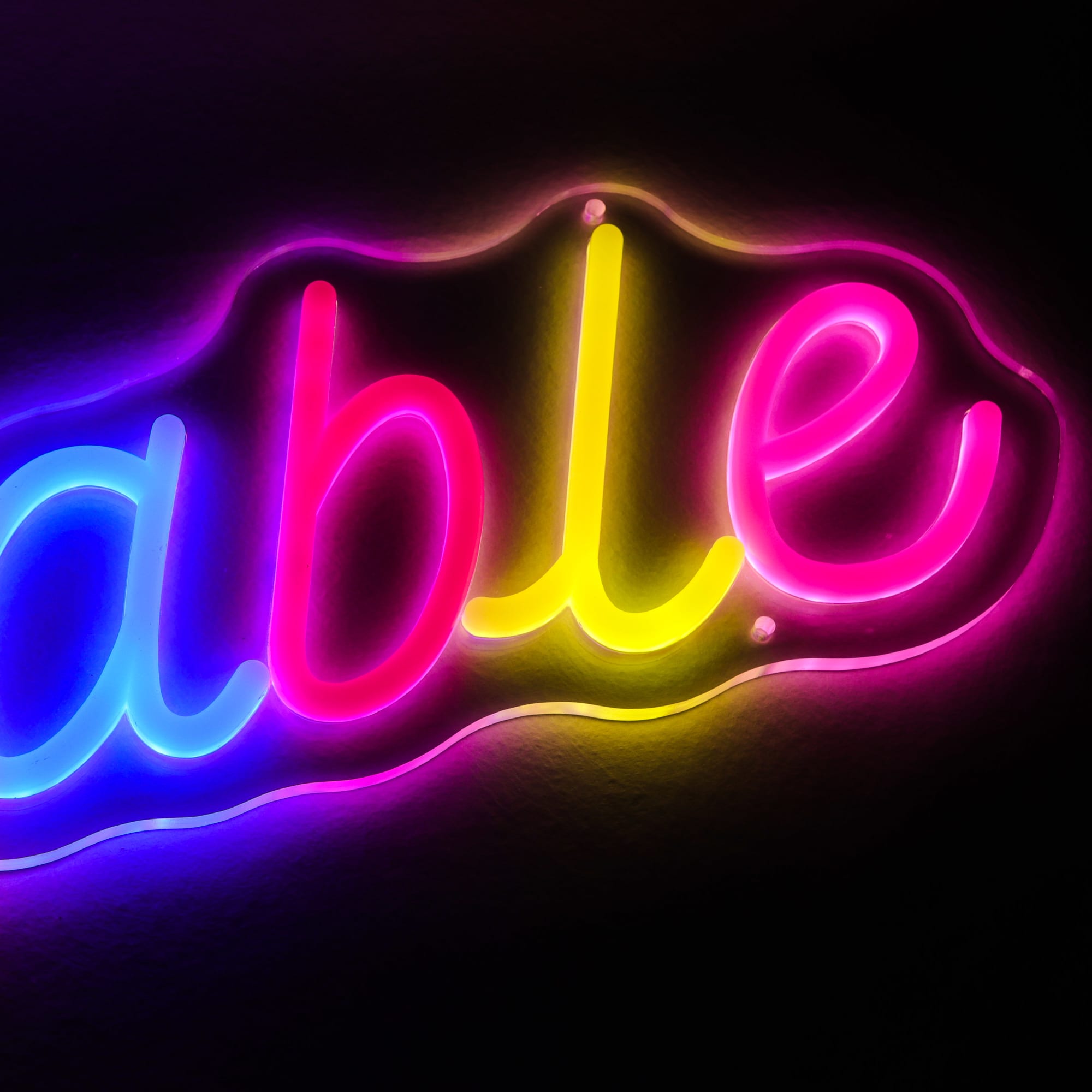 Dimmable Neon LED Sign
