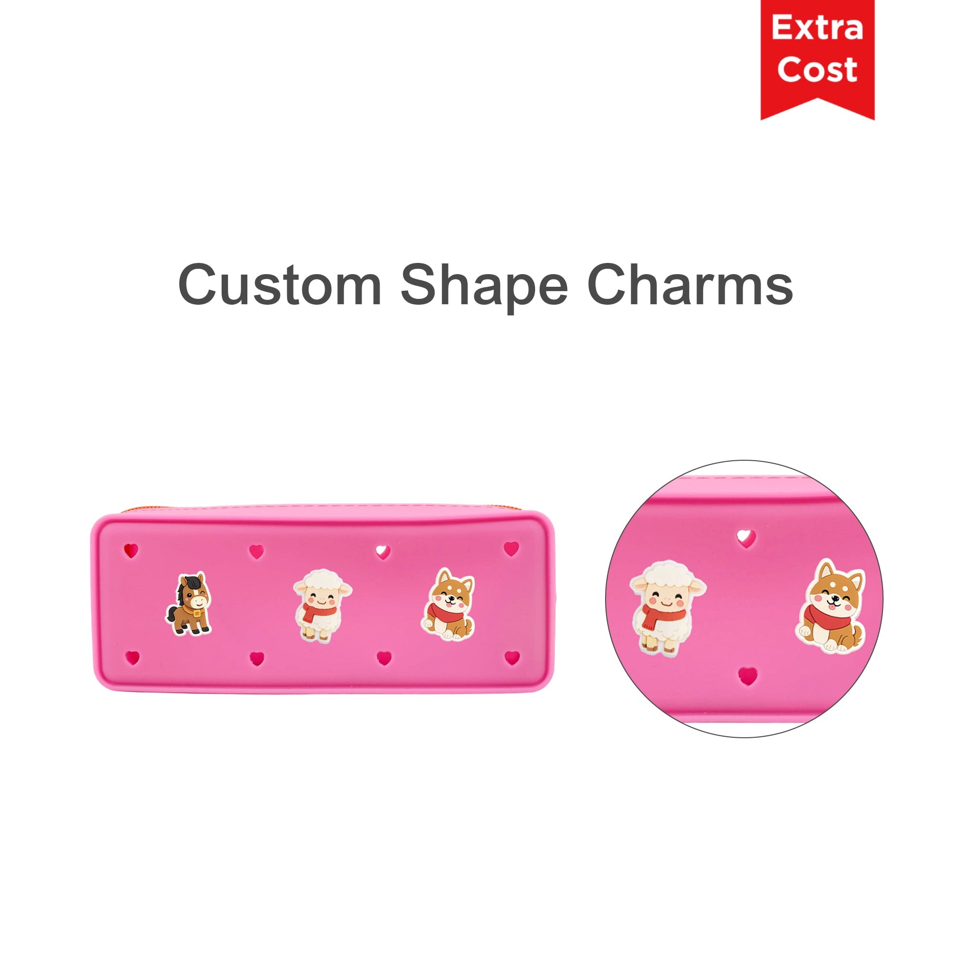 Silicone Holes Pencil Case