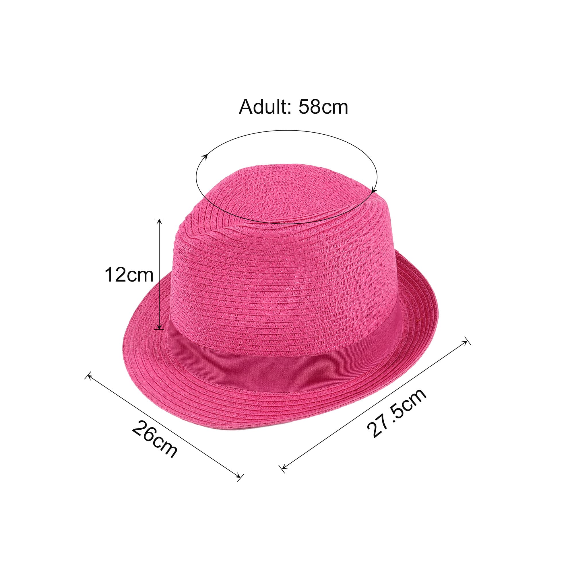 Madrid Style String Straw Hat