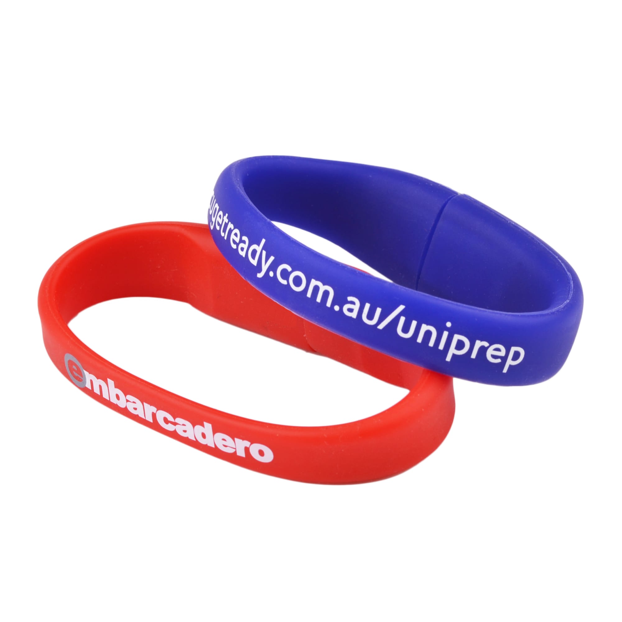 Oval Silicone Wristband Flash Drive