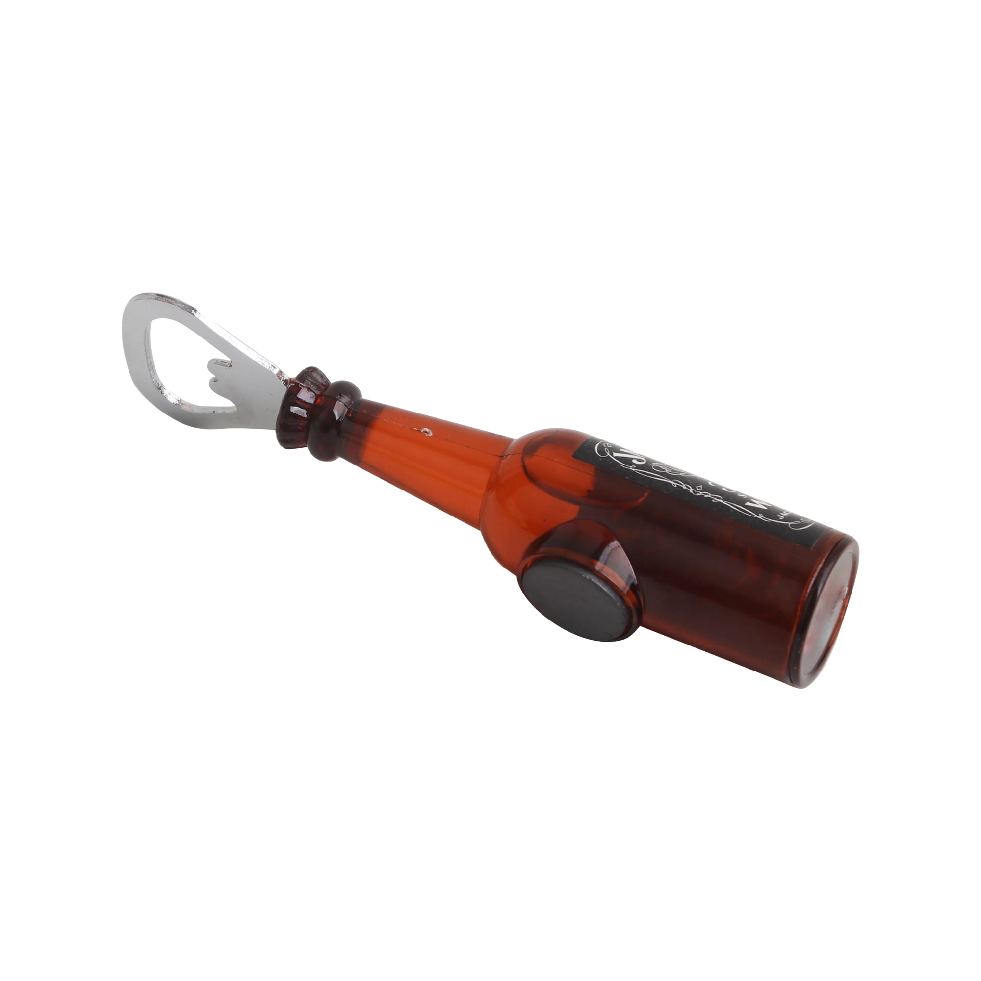 Bottle Shaped Opener with Fridge Magnet