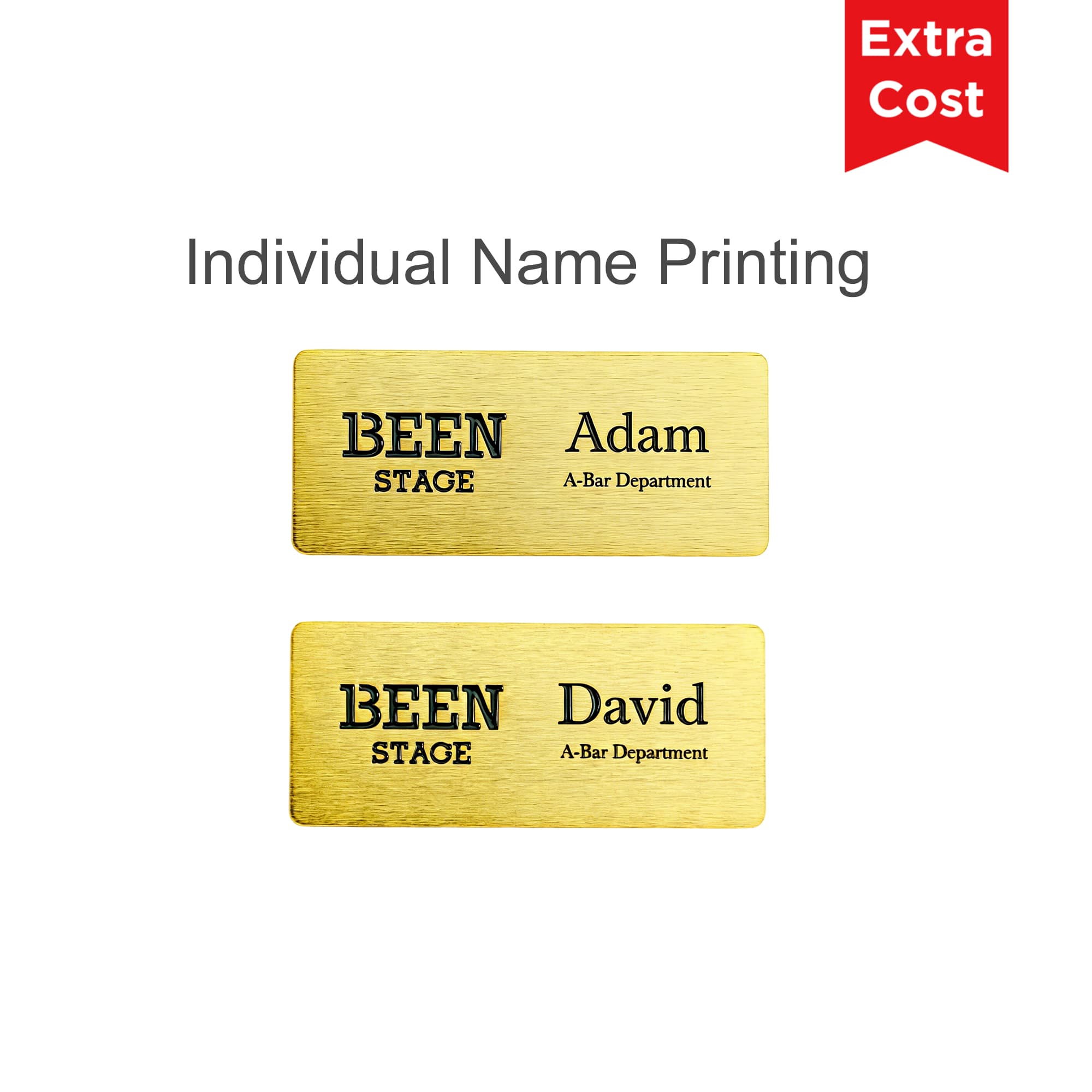 Metal Name Badge