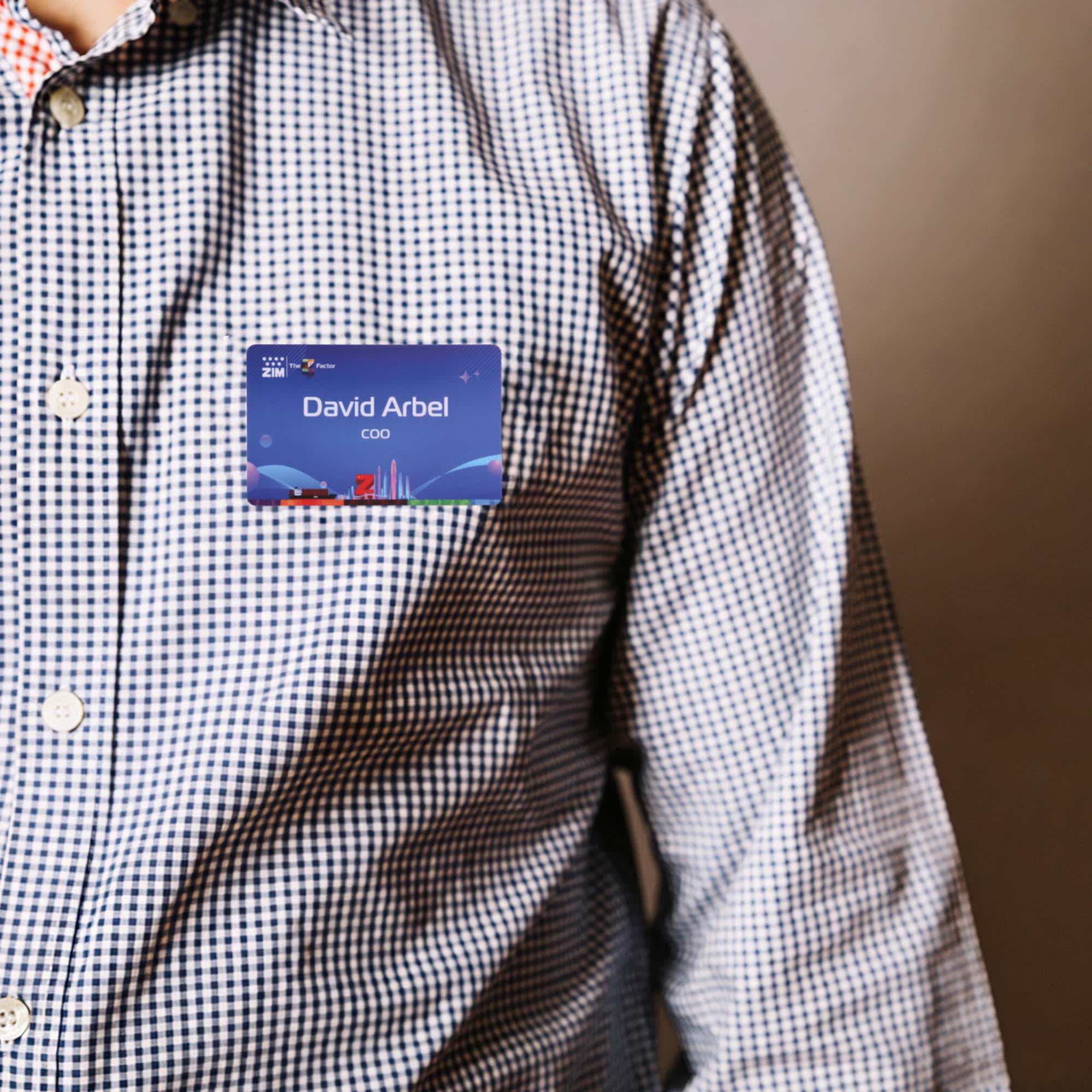 Custom PVC Name Badge
