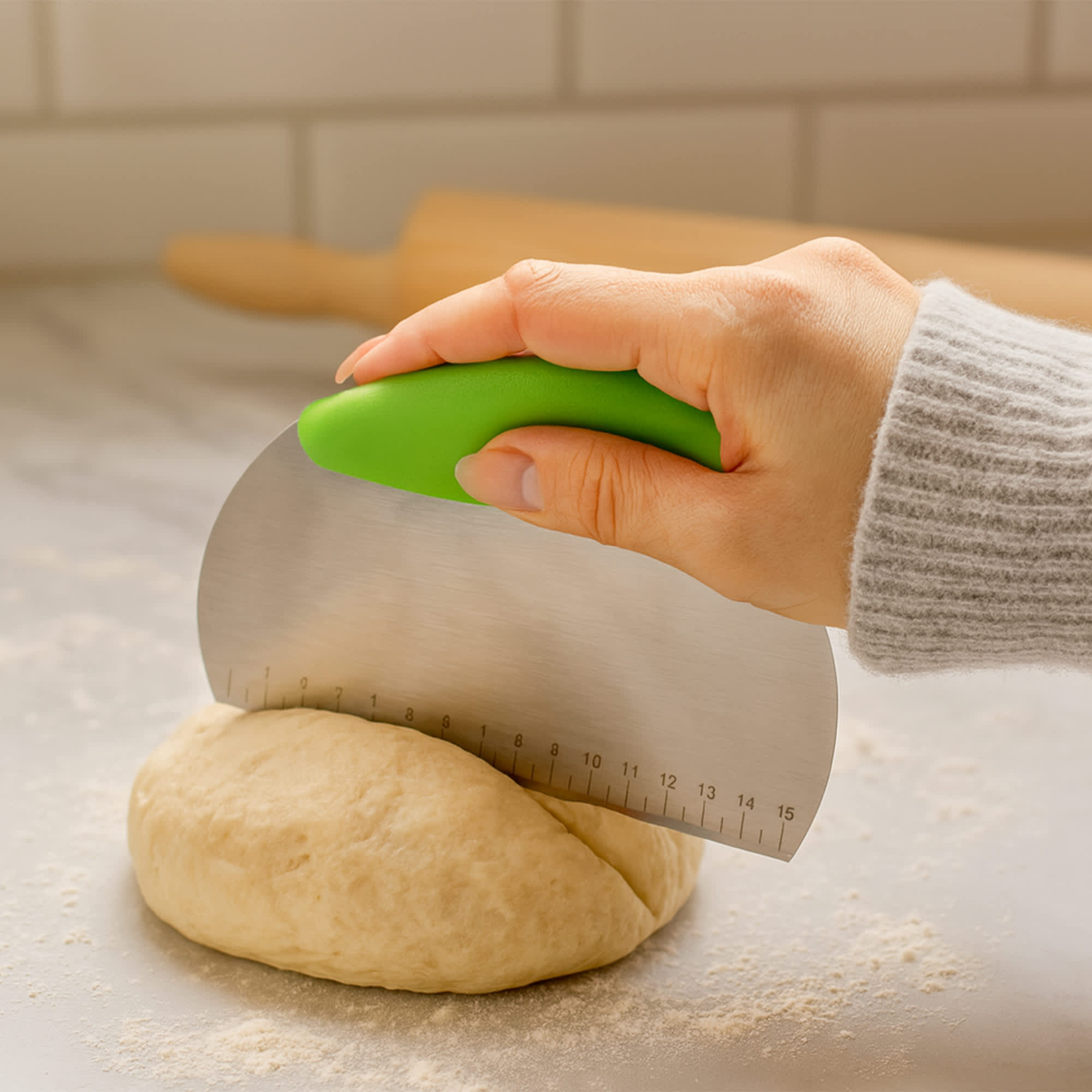 Flour Cutter With Measurements