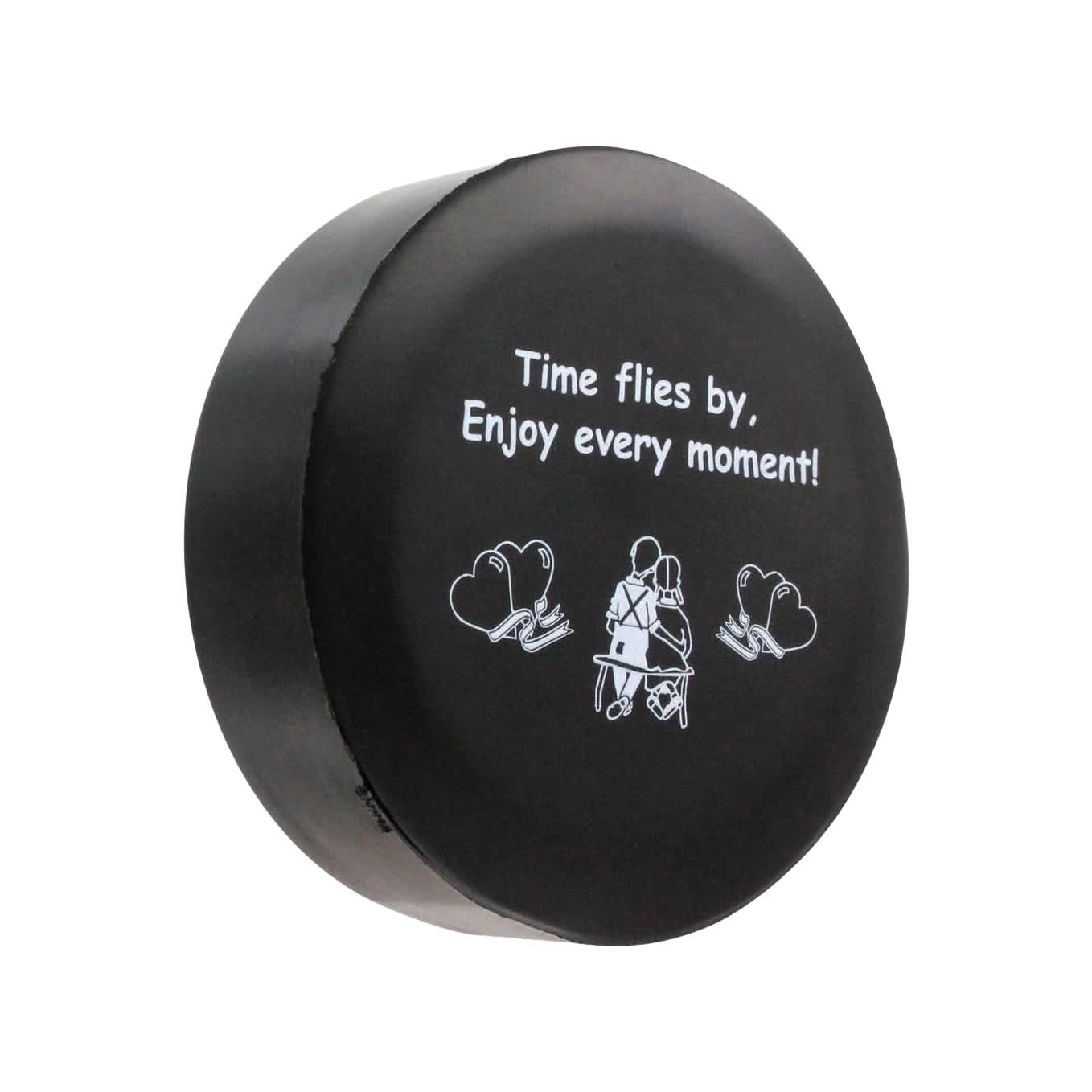 Quart Clock Shape Stress Reliever