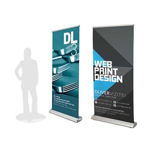 Single Sided Pull Up Banner (85 x 200cm)