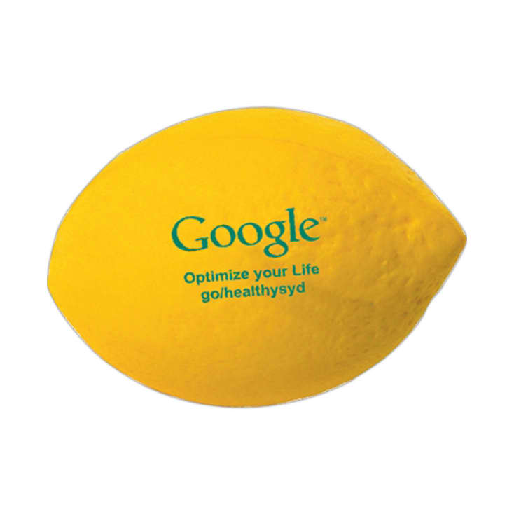Lemon Shape Stress Reliever