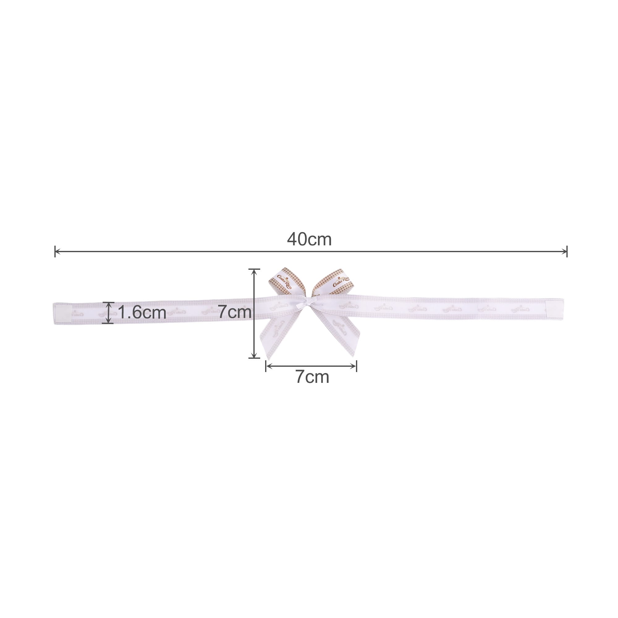16mm Adhesive Ribbon Bows