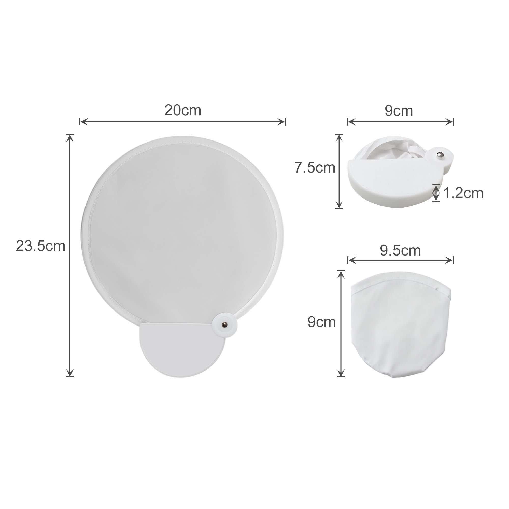 20cm Foldable Reflective Fan