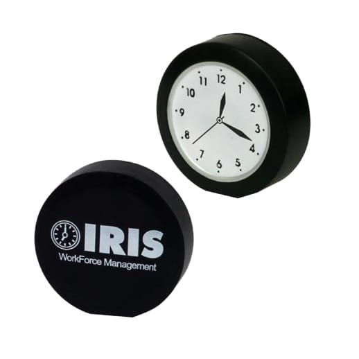 Quart Clock Shape Stress Reliever