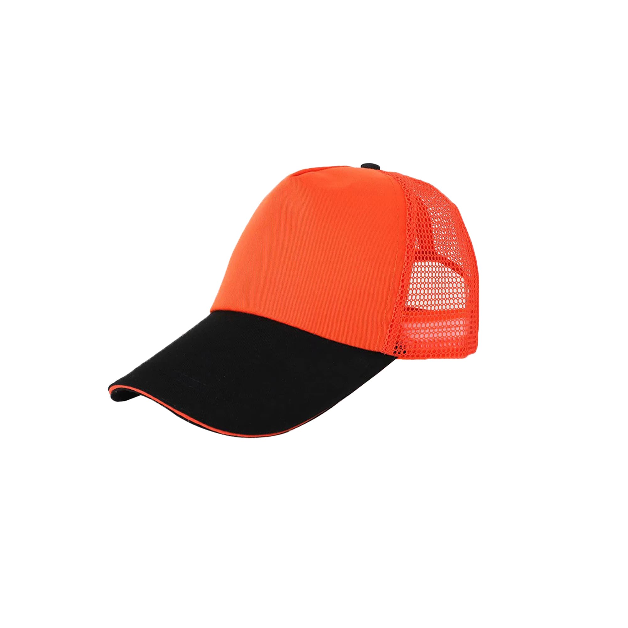 5 Panel Sandwich Mesh Back Peak Cap