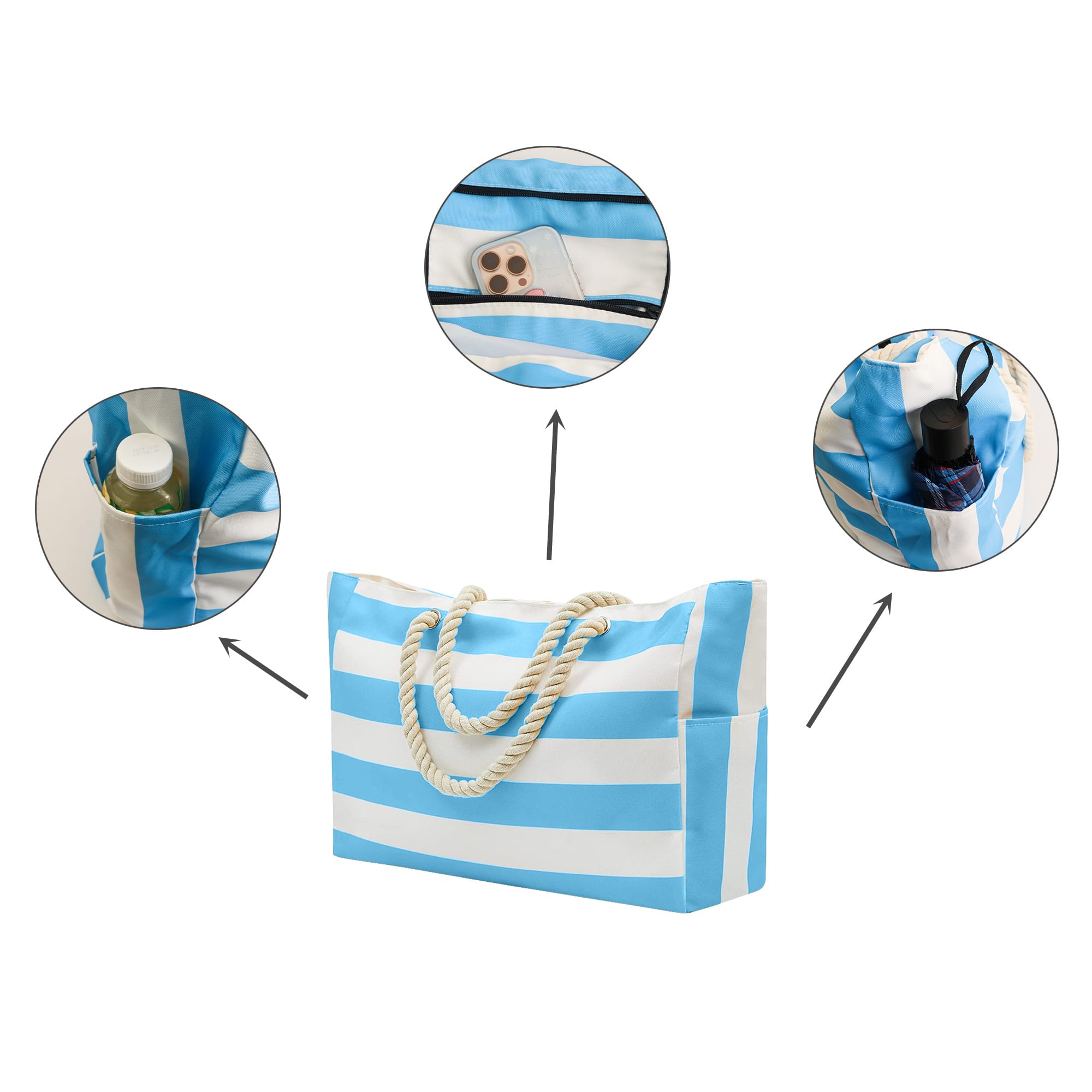 Carrier Storage Beach Bag