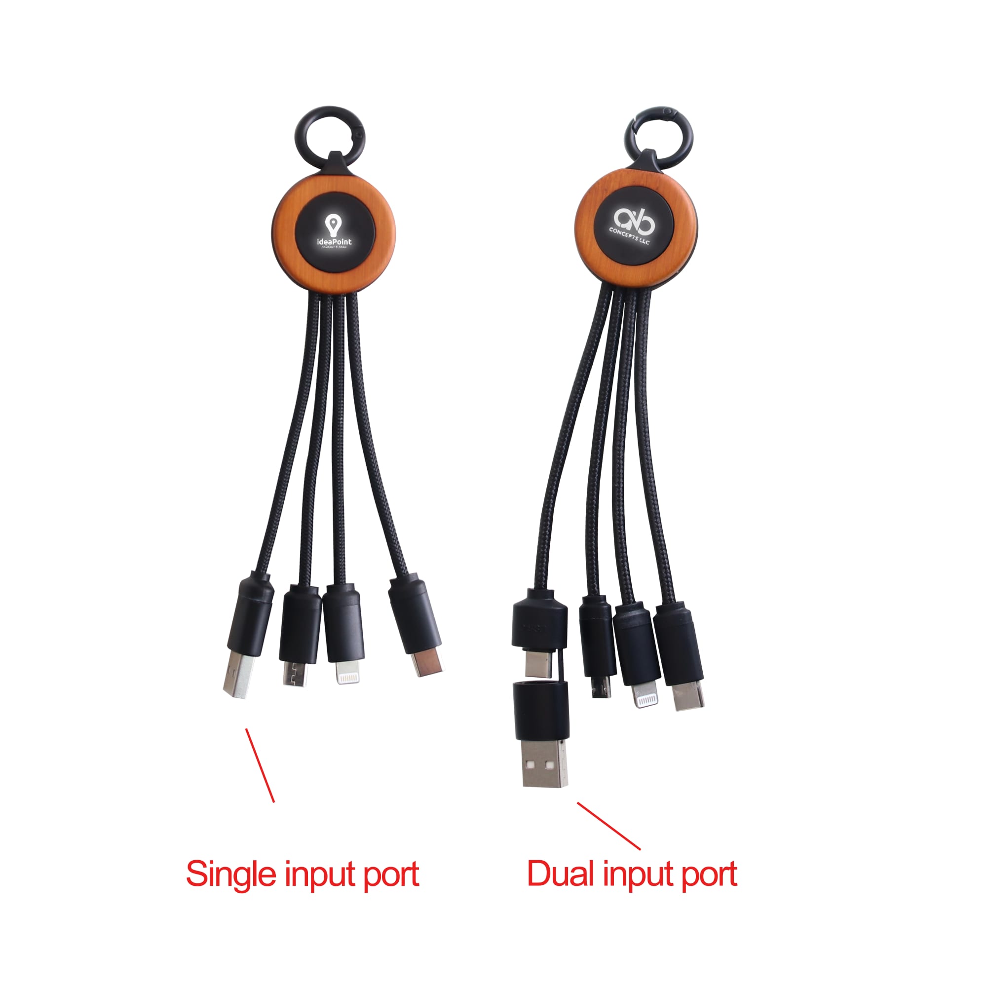 Light Up Charging Cable - Round Shape