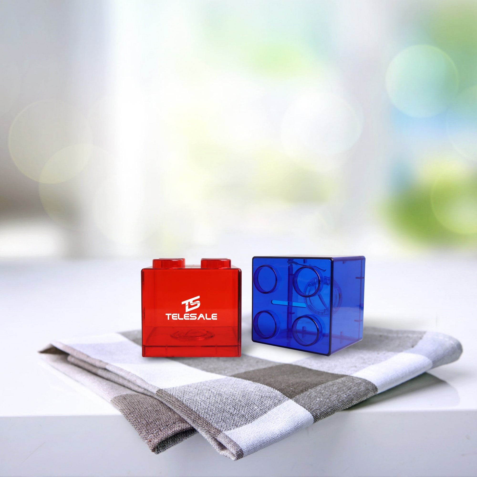 Square Block Coin Bank