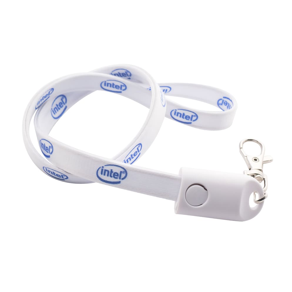 Polyester Lanyard Charging Cable
