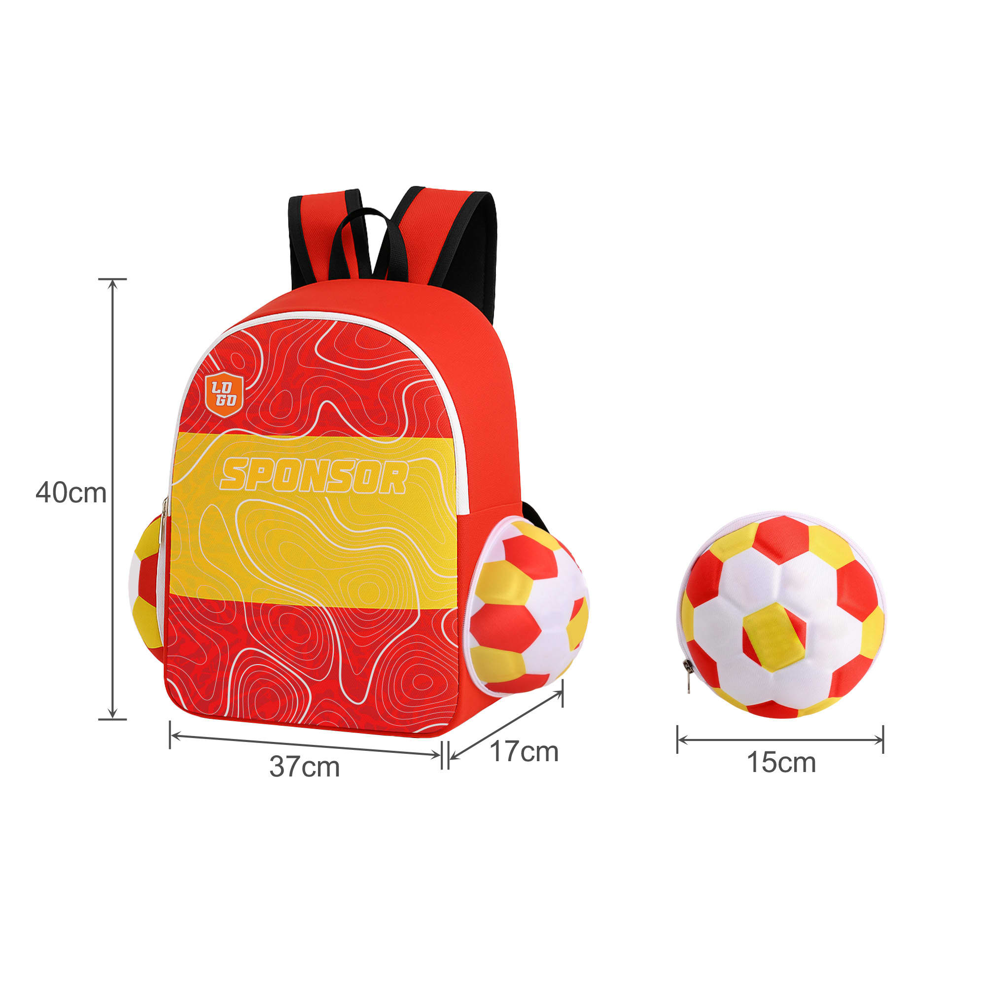 Full Colour Foldable Backpack