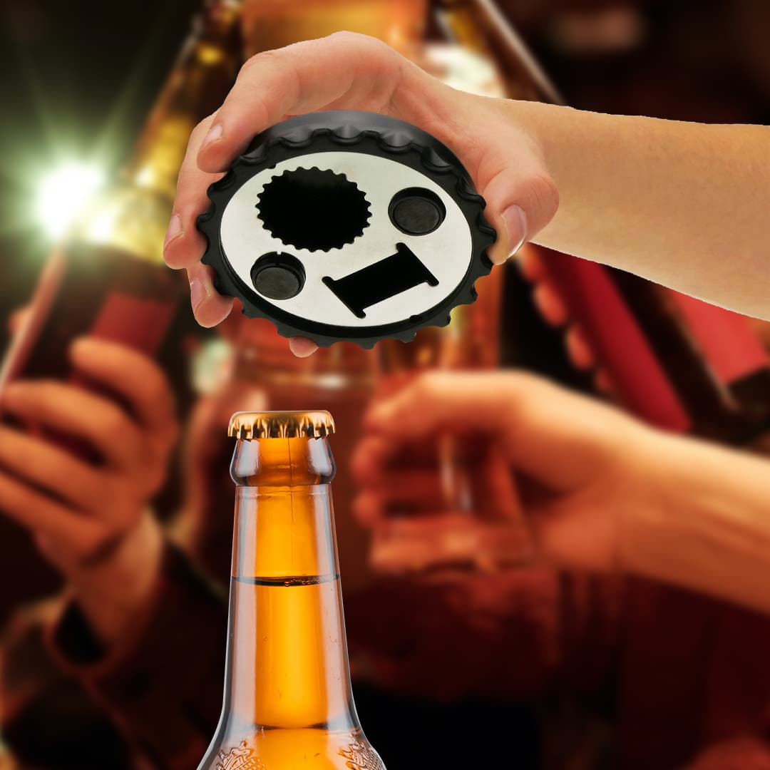 Magnetic Dual Bottle Opener