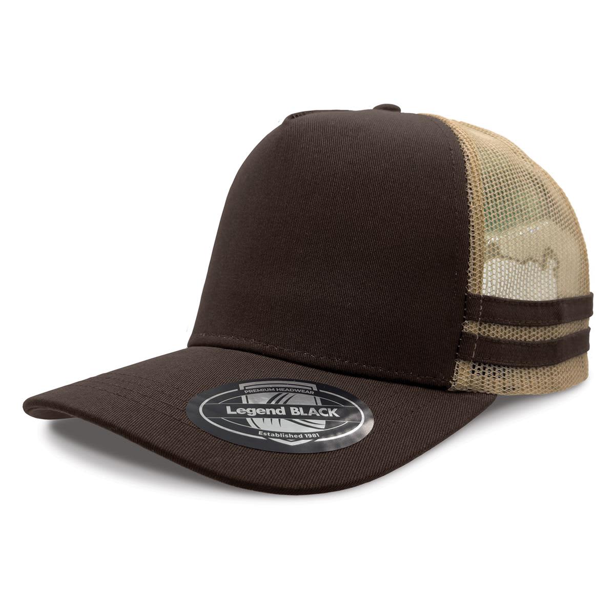 Striped Trucker