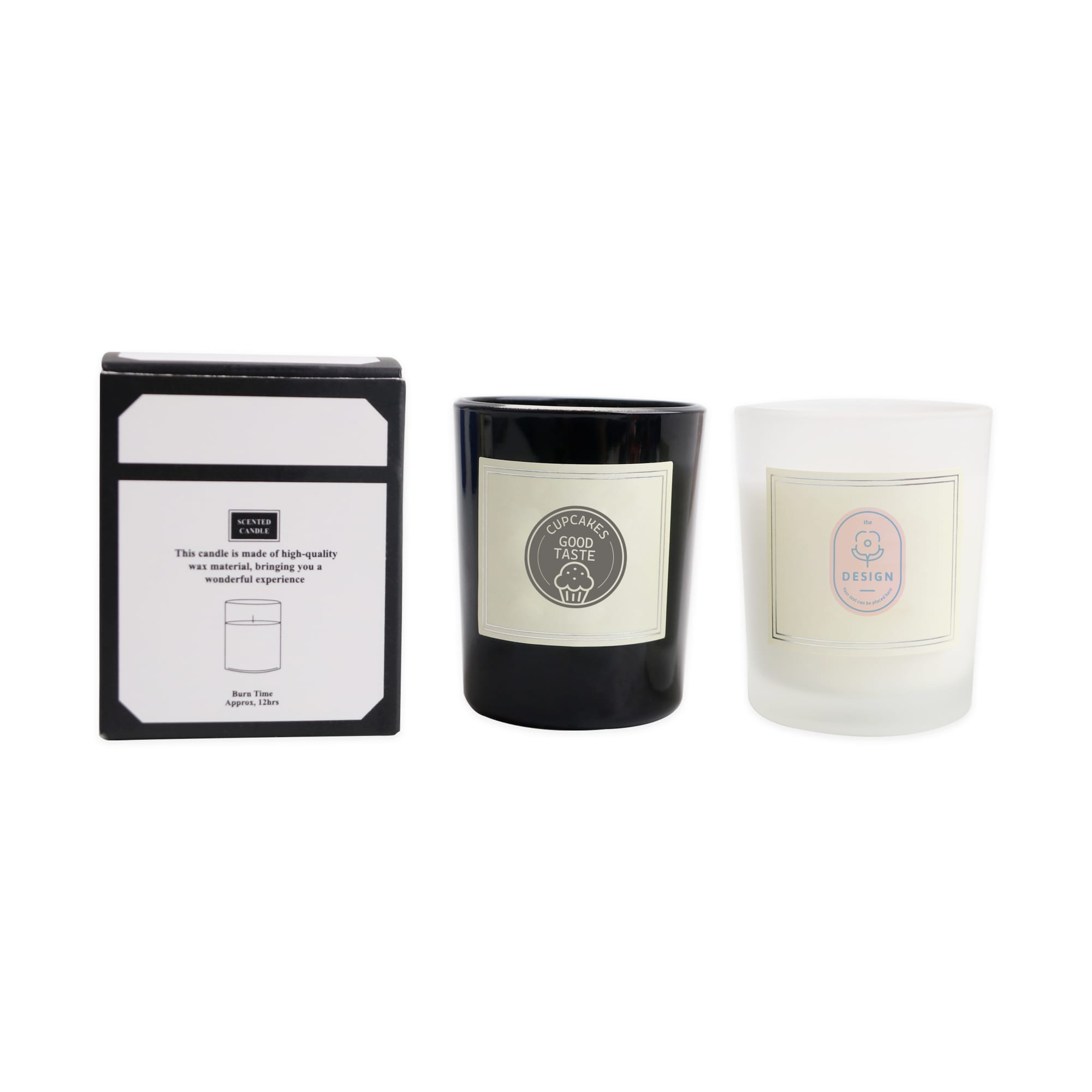 2.2oz Glass Candle