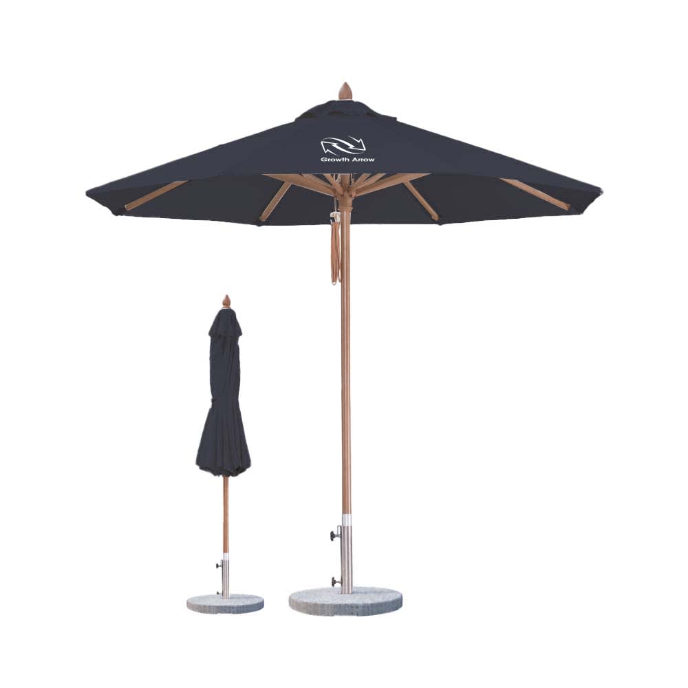 2x2m Wind-resistant Octagon Stock Colour Outdoor Umbrella