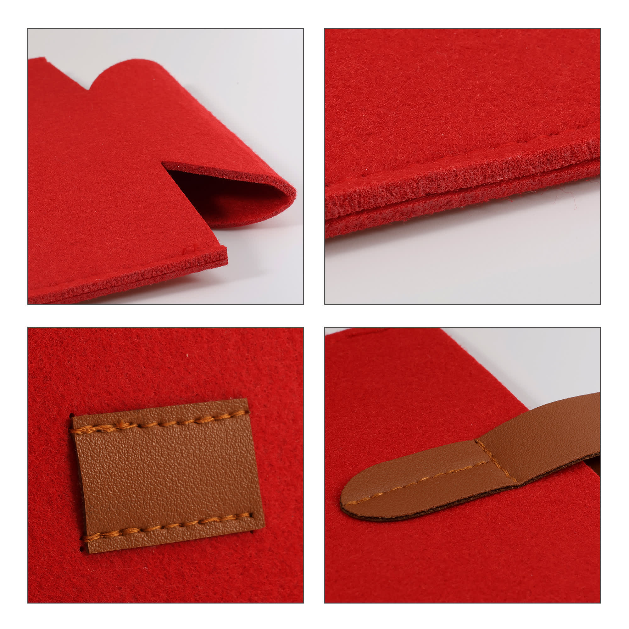 Felt Single Bottle Wine Bag