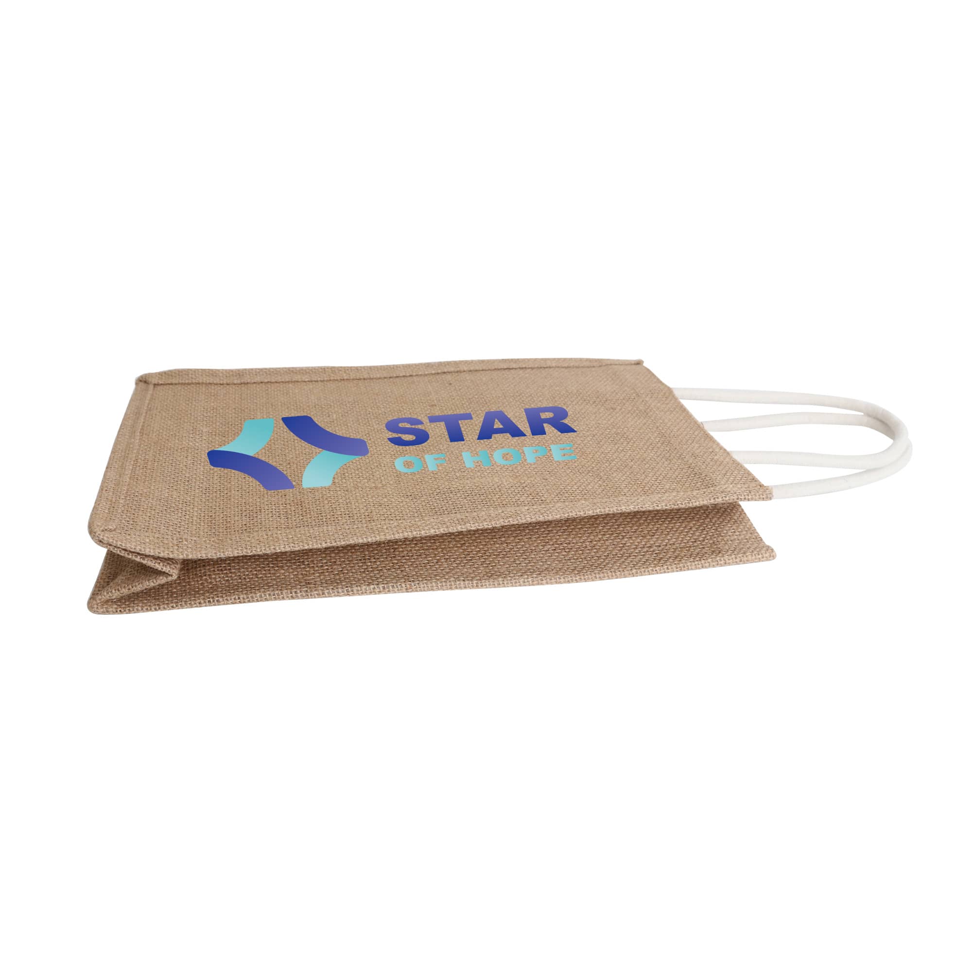 Jute Double Wine Carrier