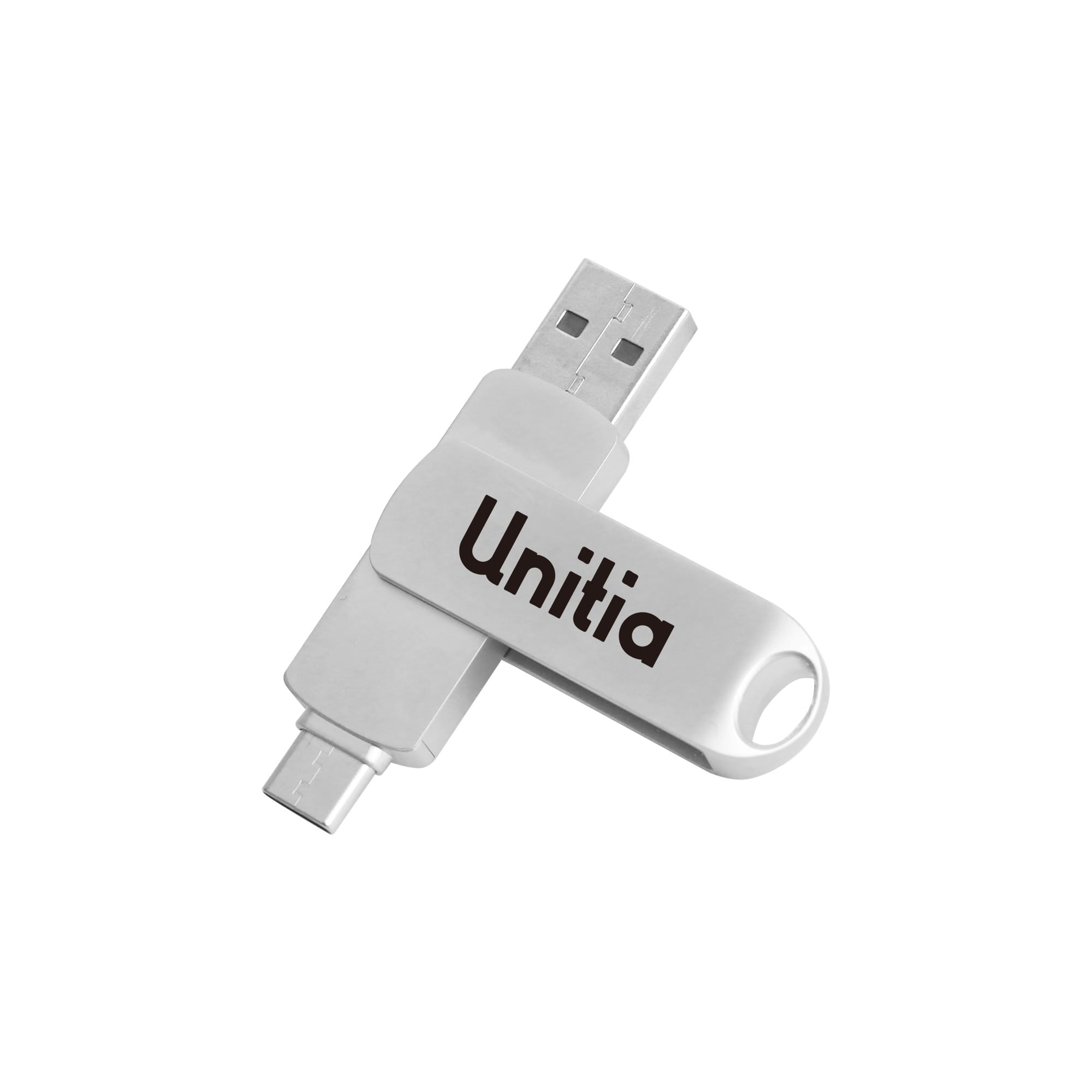 Double-end Swivel Type C Flash Drive