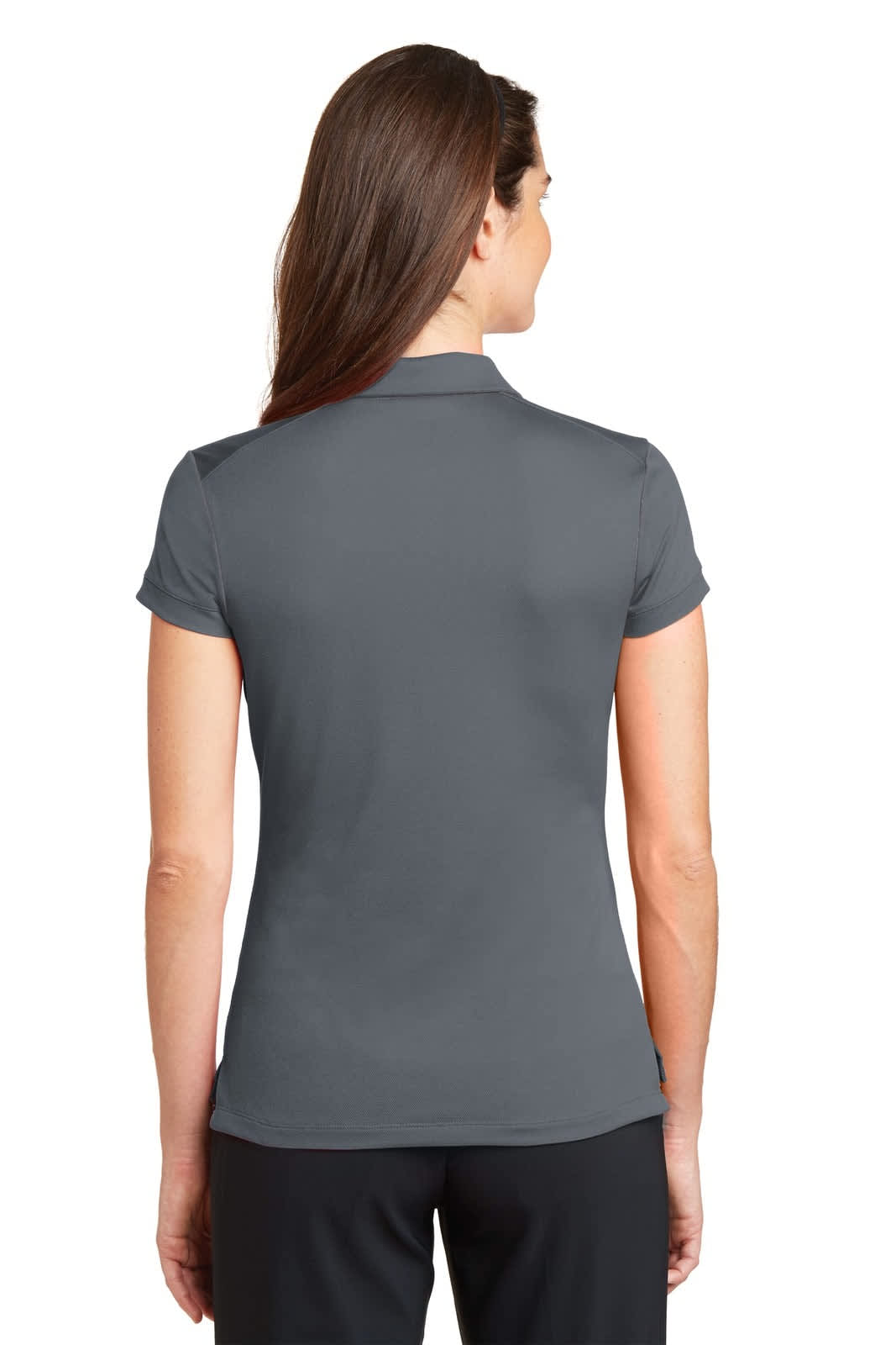Nike Ladies Dri-FIT Solid Icon Pique Modern Fit Polo