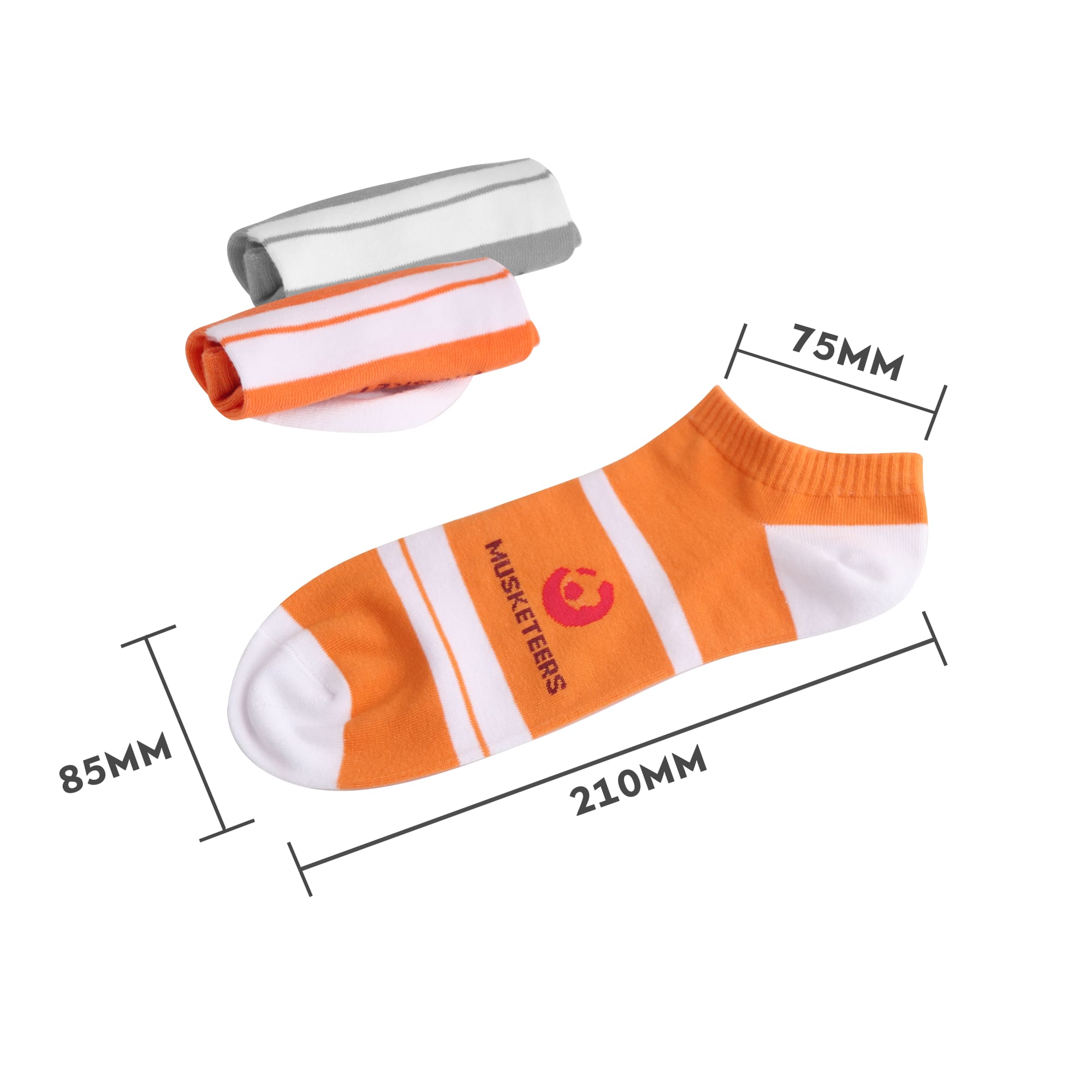 Low Cut Custom Pattern Socks