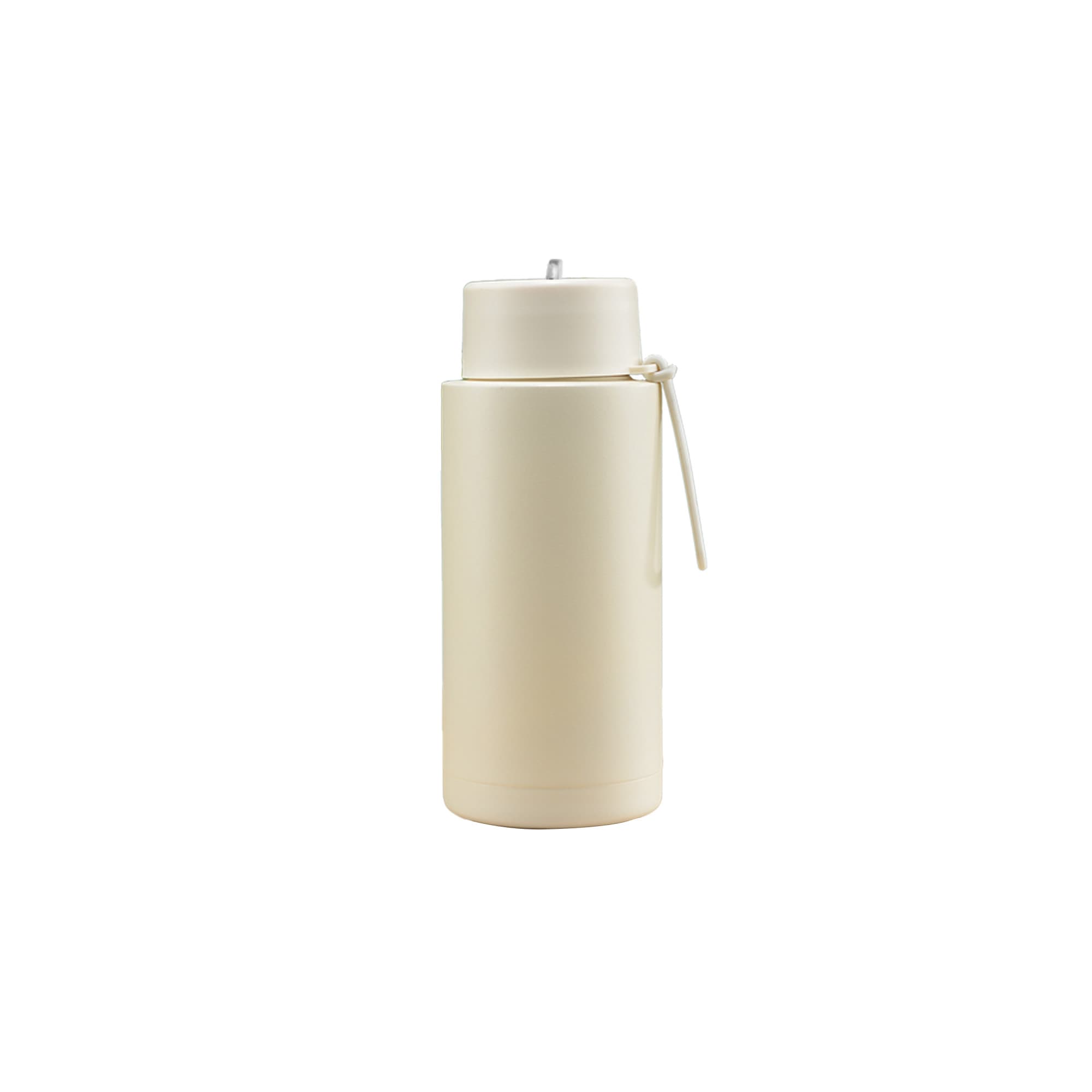 1L Stainless Steel Bottle with Straw Lid