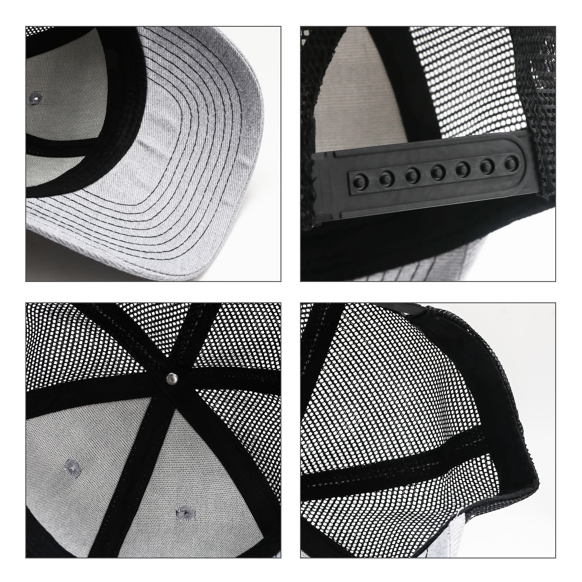 6 Panel Mesh Back Trucker Hat