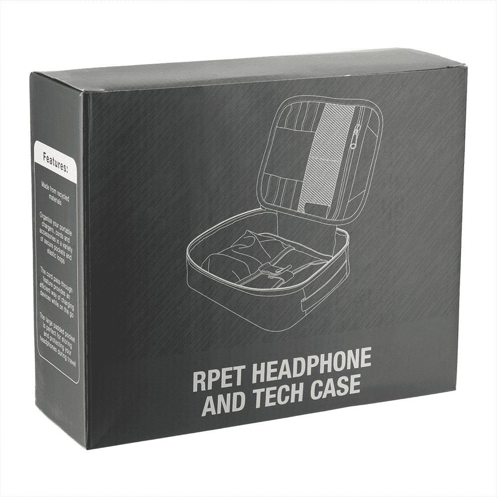 RPET Headphone & Tech Case