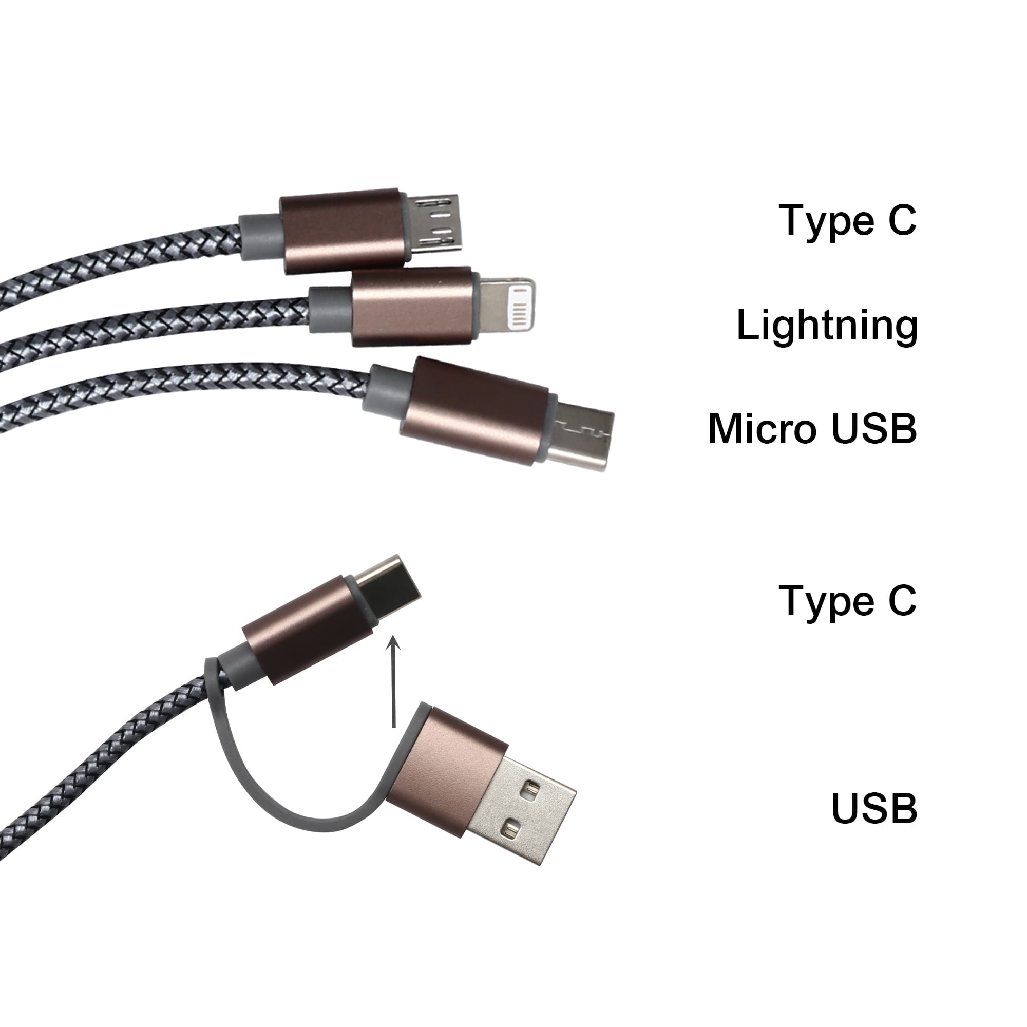 Capsule Storage Charging Cable